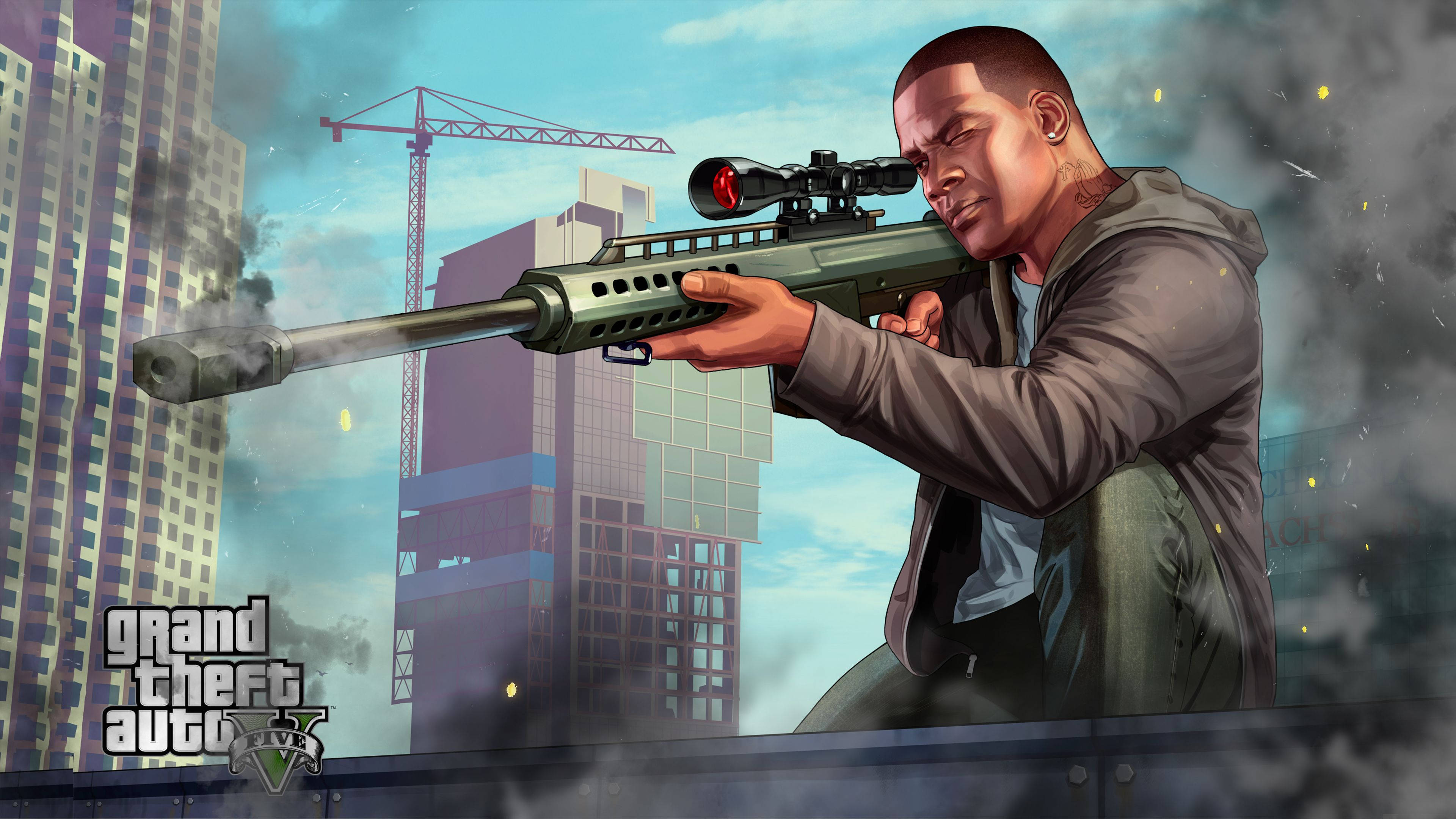والپیپر 1080p فرانکلین کلینتون GTA 5 والپیپر