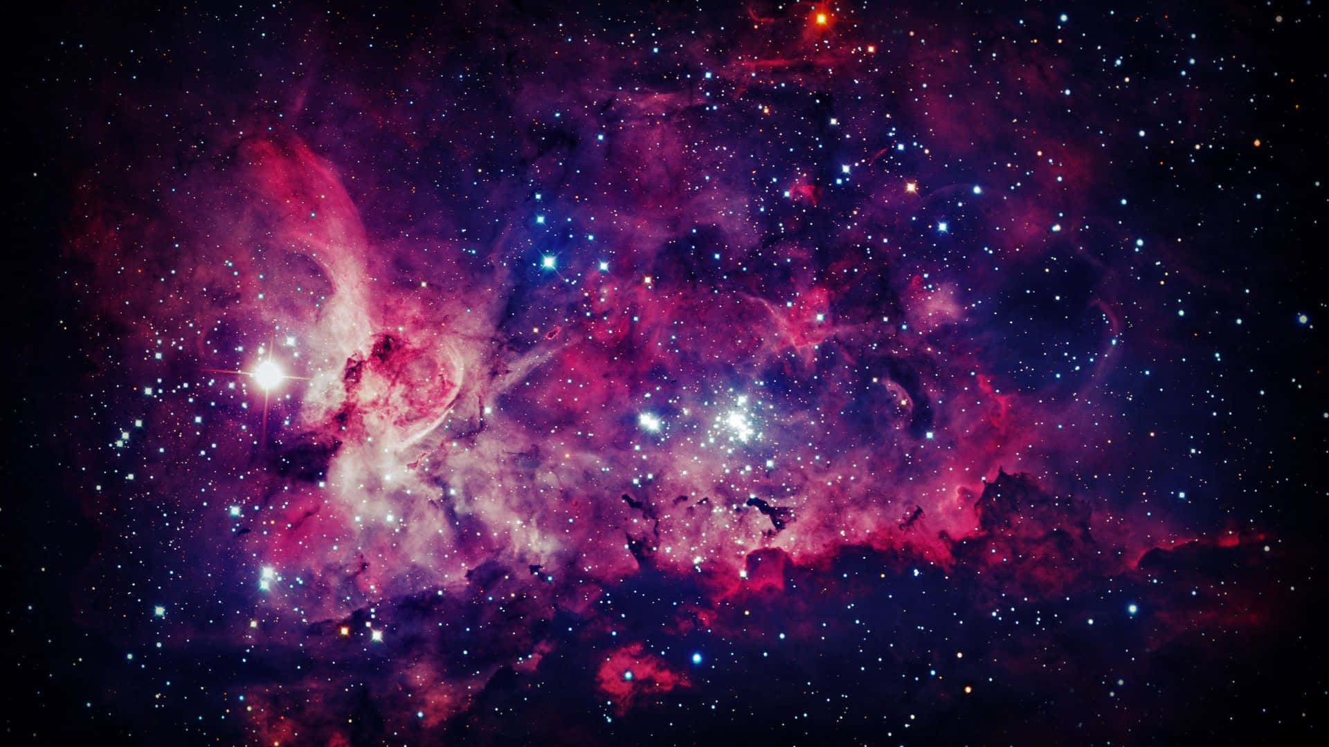1920 X 1080 سحابی فضایی والپیپر