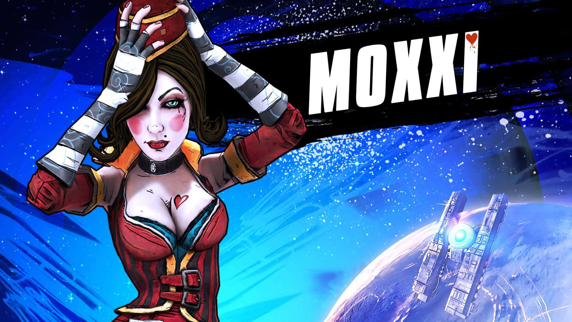 پس‌زمینه کهکشانی 1920x1080 بازی Borderlands 3 والپیپر