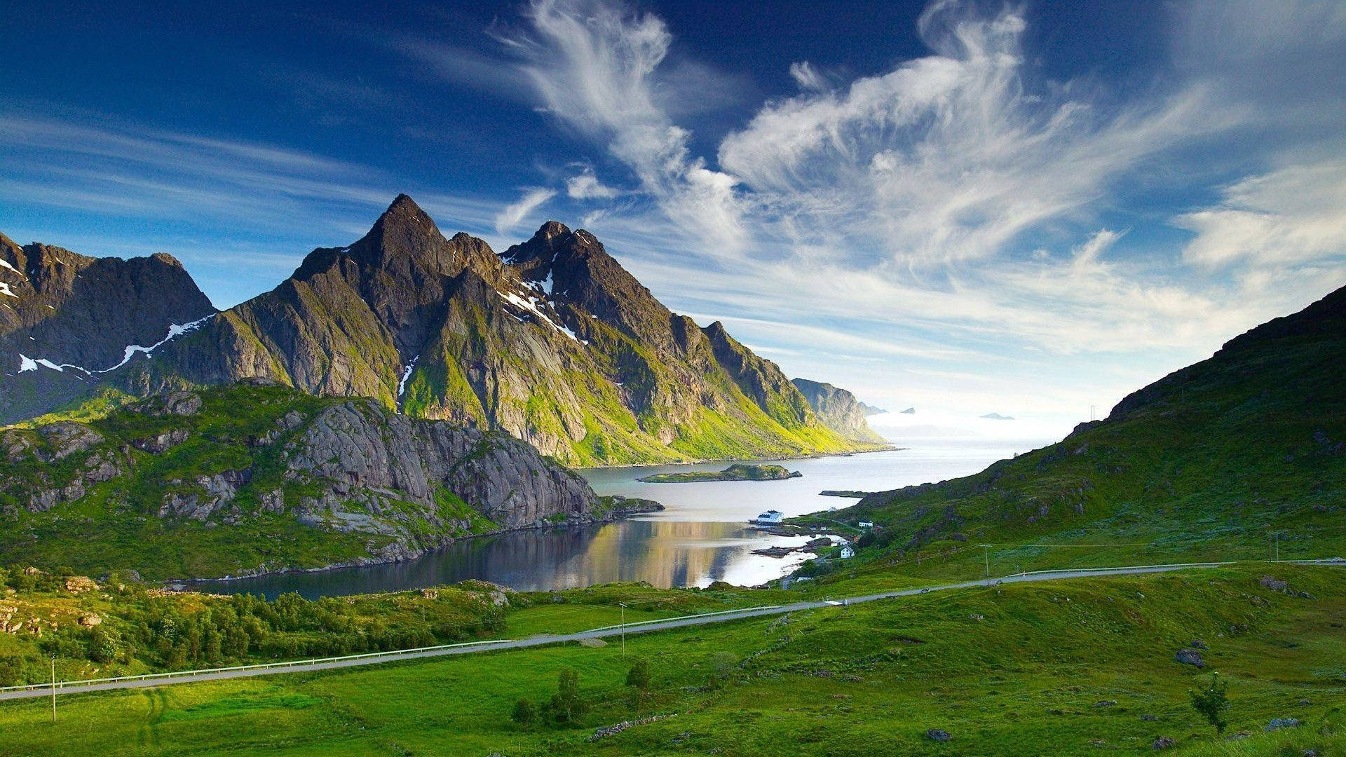 1920x1080 Full HD منظره طبیعی والپیپر