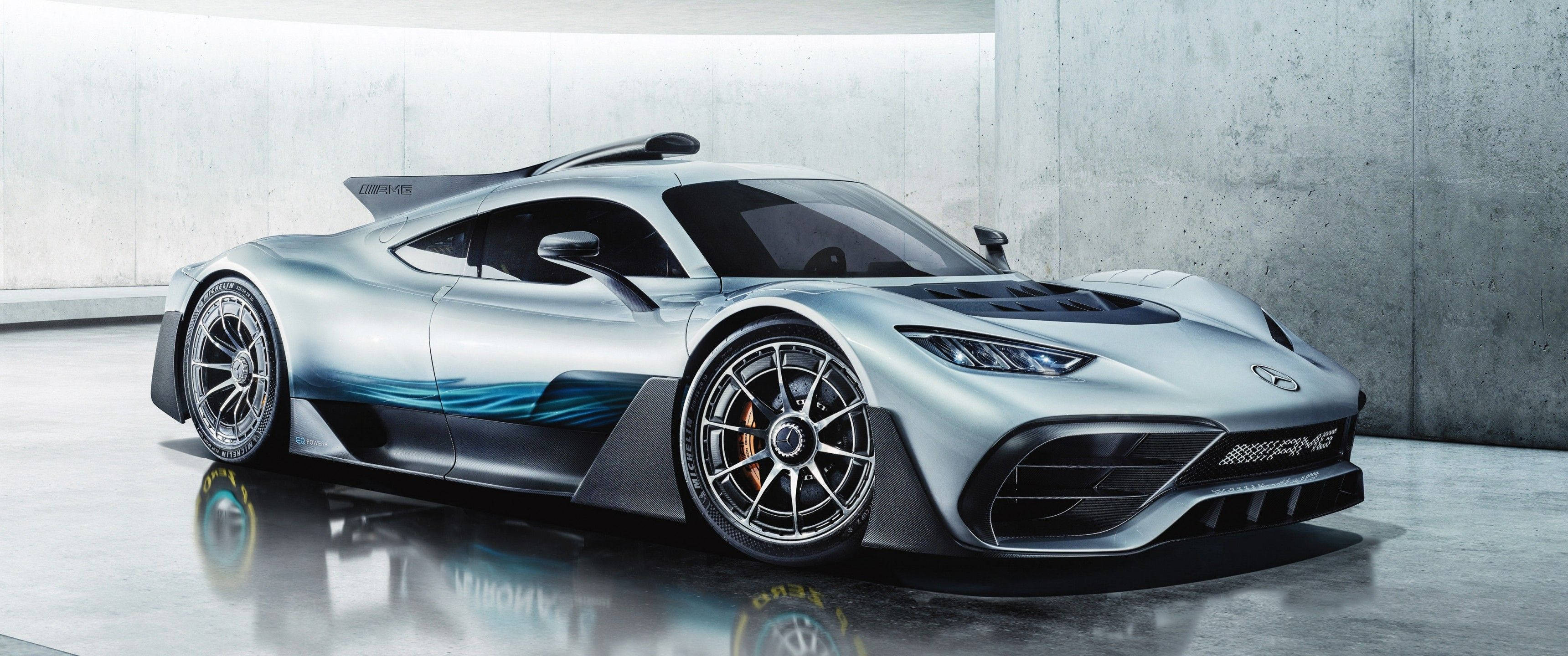 3440x1440 خودرو مرسدس-AMG پروژه وان والپیپر
