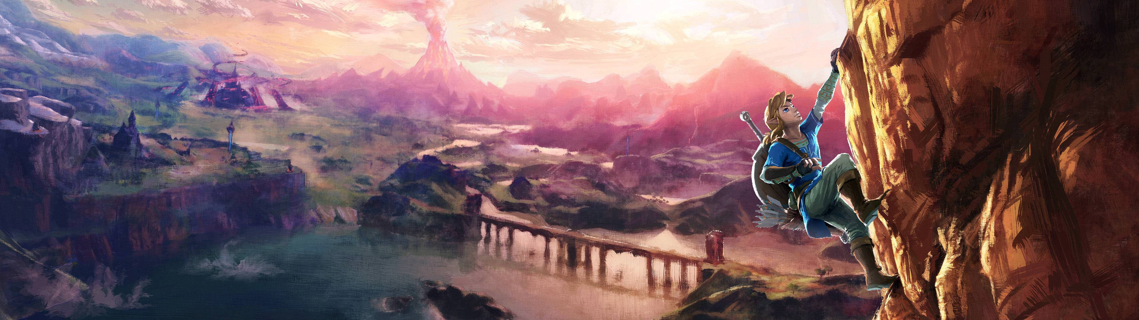 3840x1080 4K لینک TLOZ والپیپر