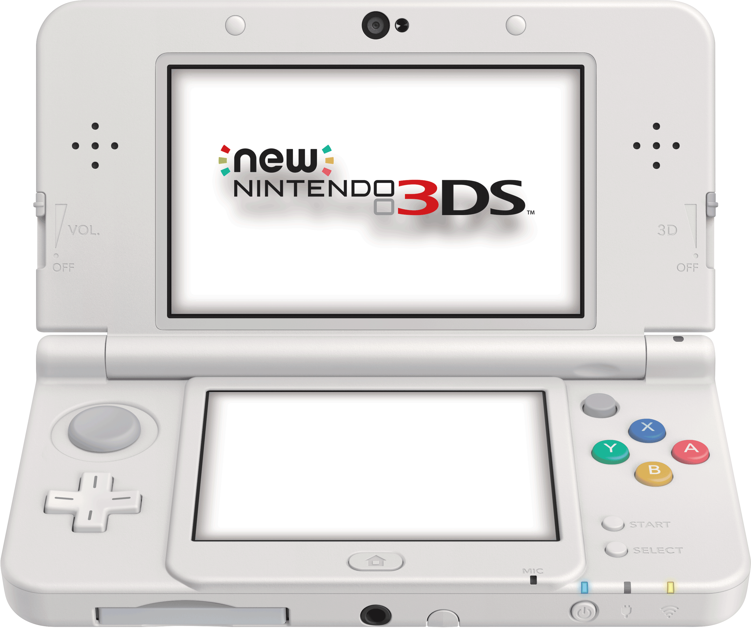 کنسول جدید نینتندو 3DS سفید باز والپیپر