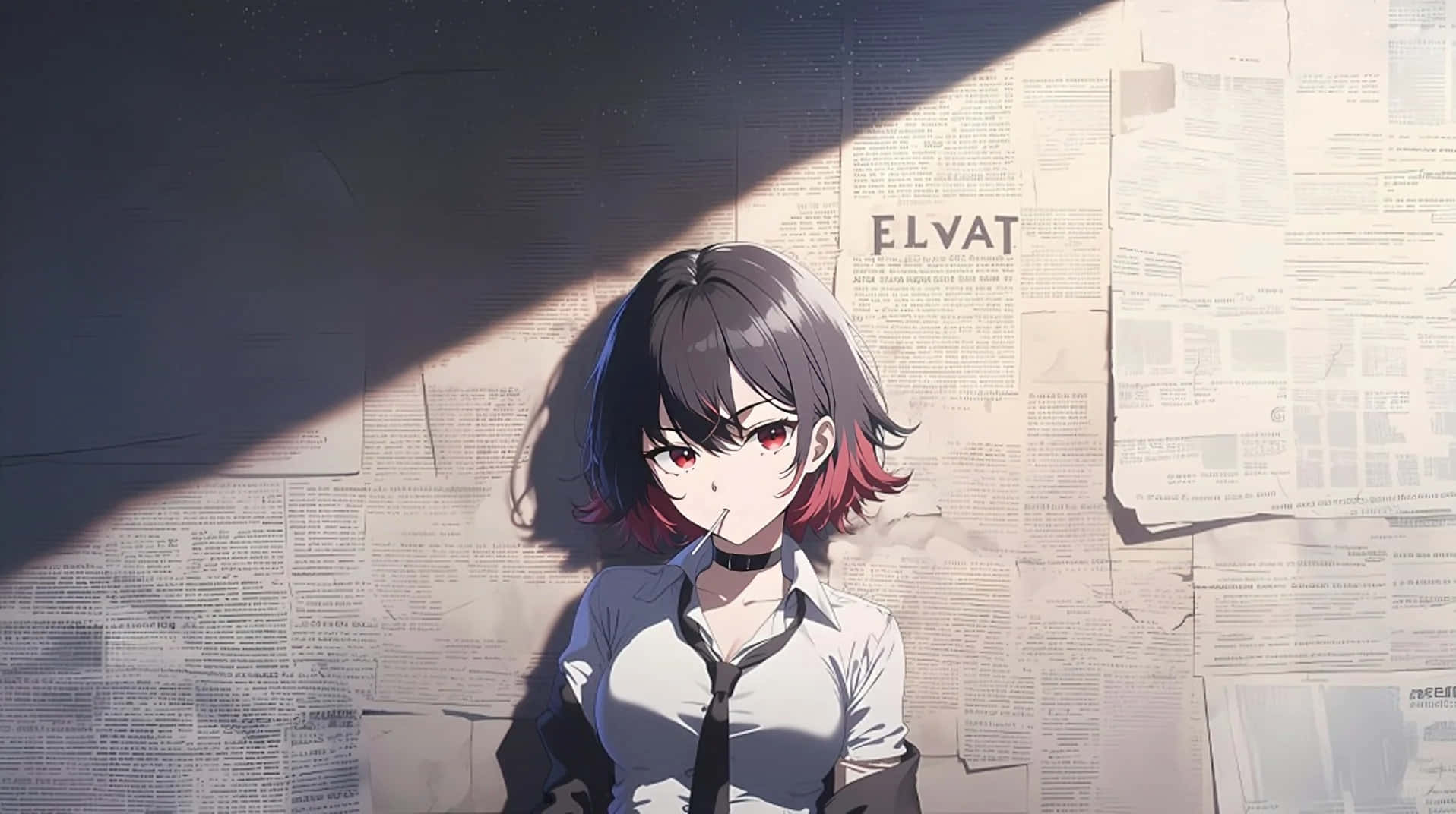 تصویر زمینه دختر انیمه /بانمک/4K والپیپر