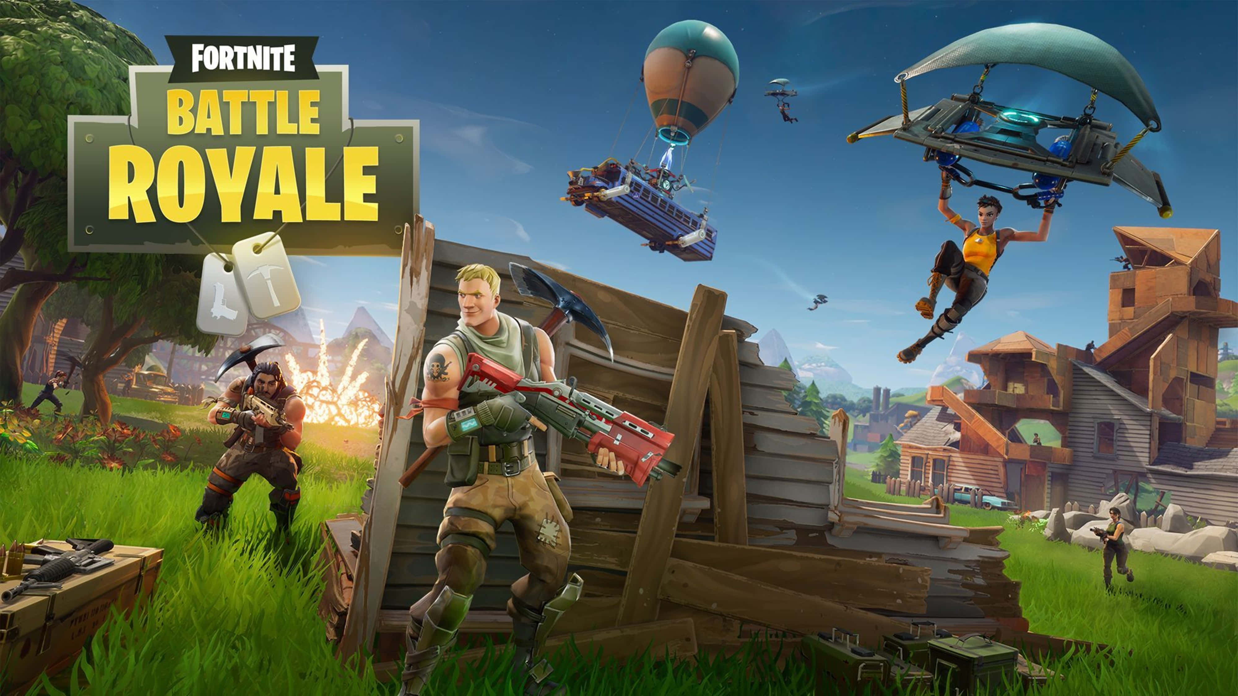 پوستر 4K بتل رویال فورتنایت والپیپر