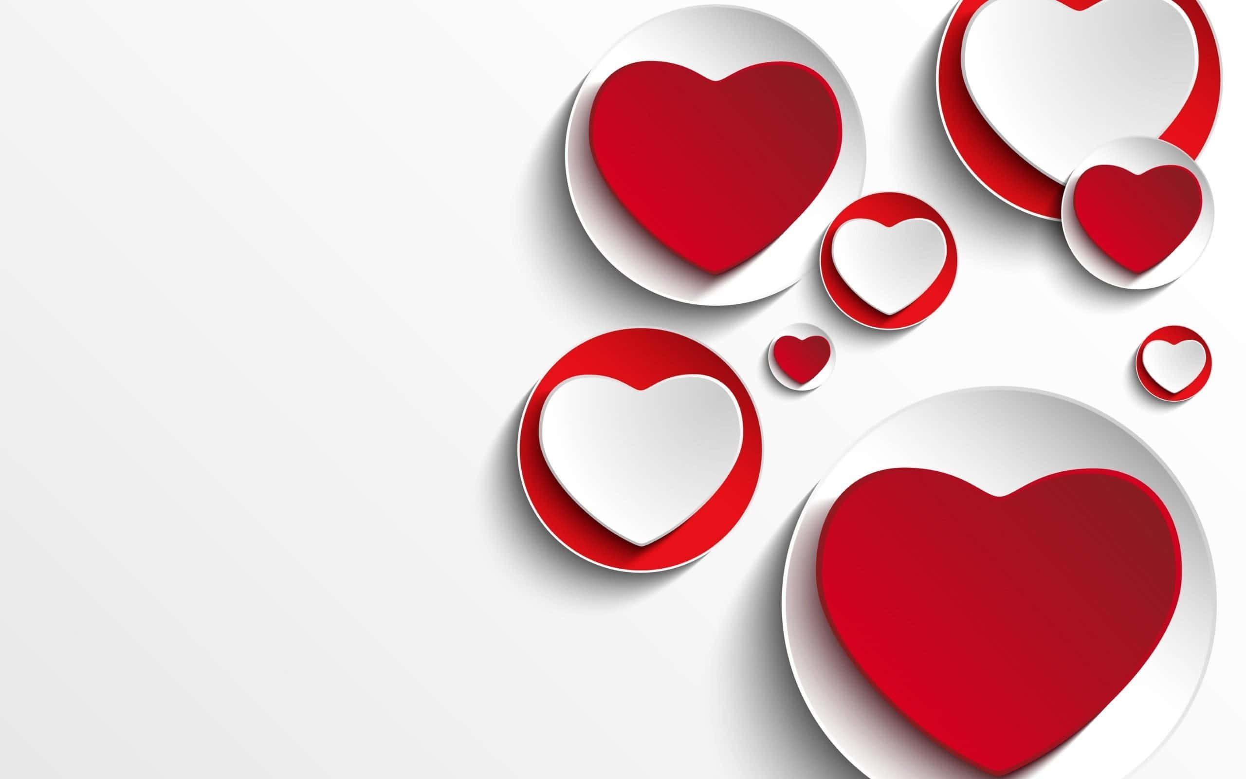 با پس‌زمینه Aesthetic Heart شیک و مدرن بمانید! والپیپر