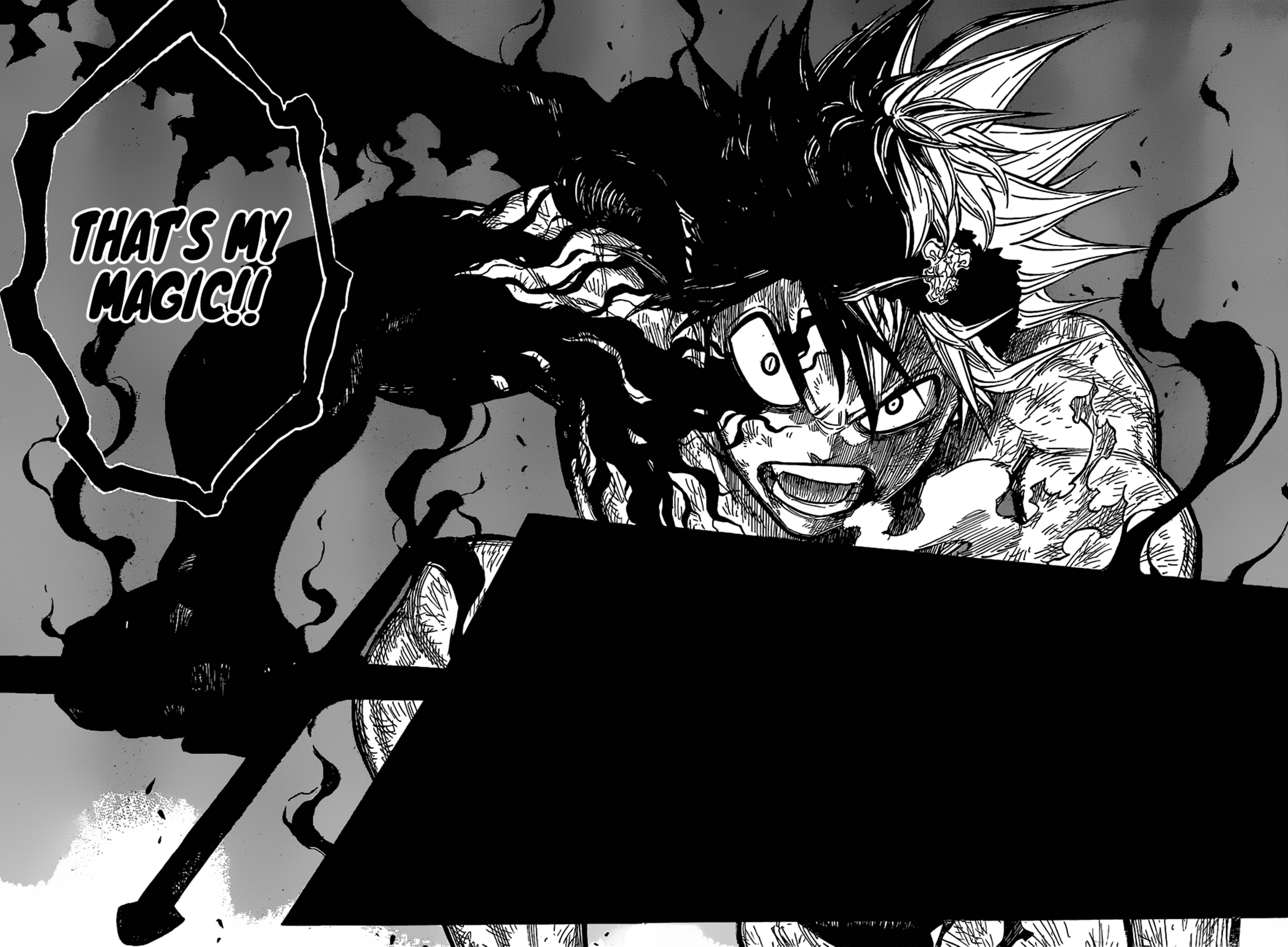 Black Clover 4K این جادوی من است والپیپر