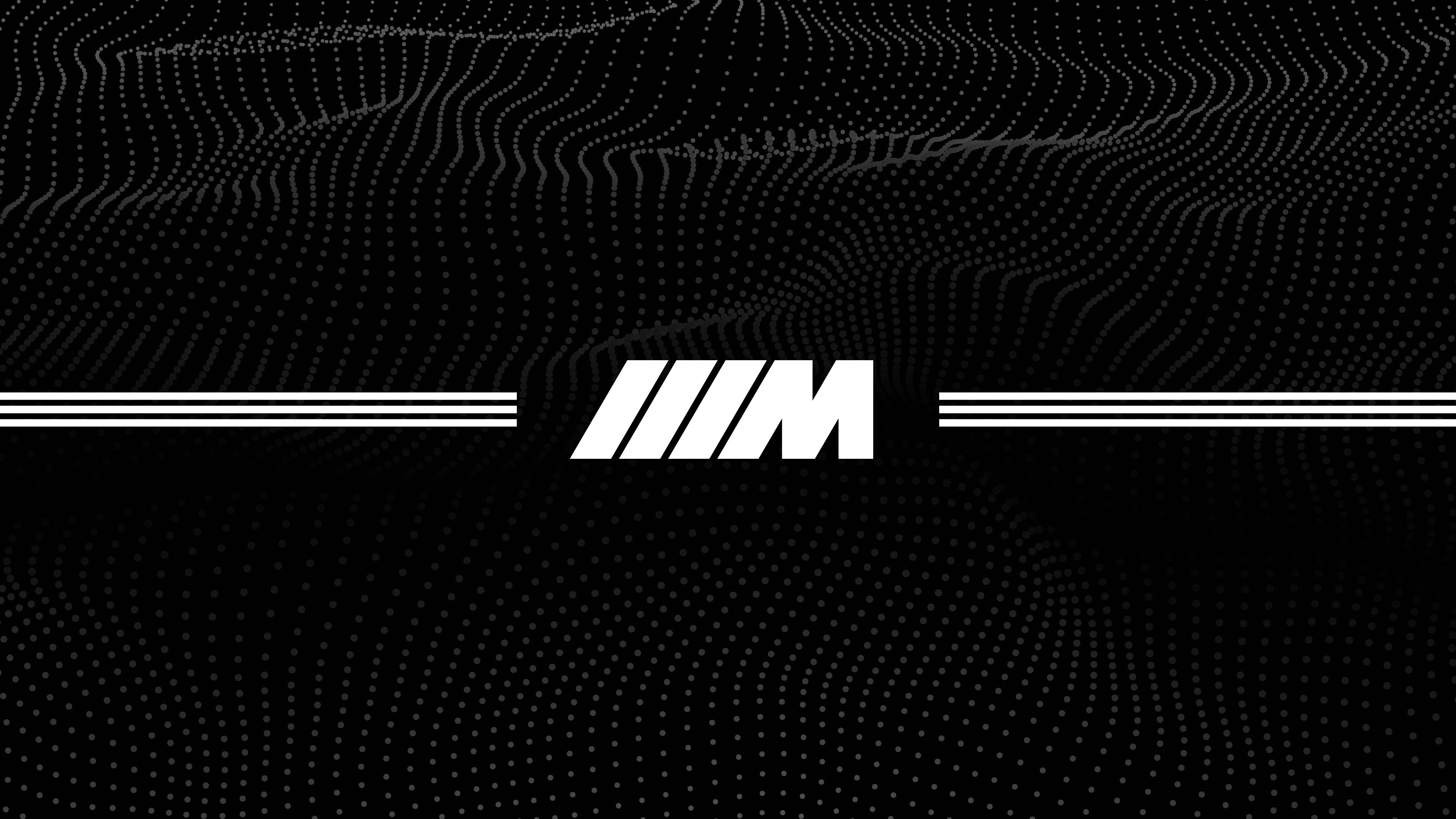 لوگوی نقطه‌چین BMW M والپیپر