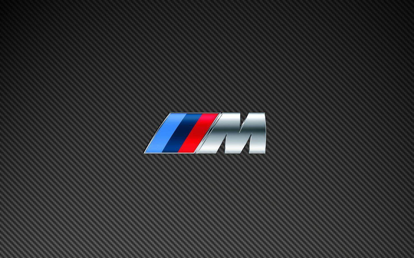 لوگوی خاکستری الگودار BMW M والپیپر