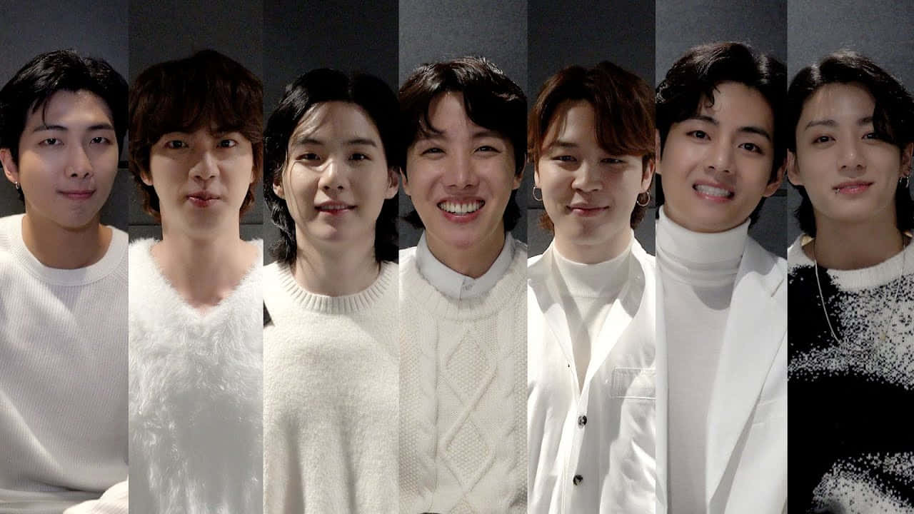 تصویر تبریک سال نو ۲۰۲۳ گروه BTS والپیپر