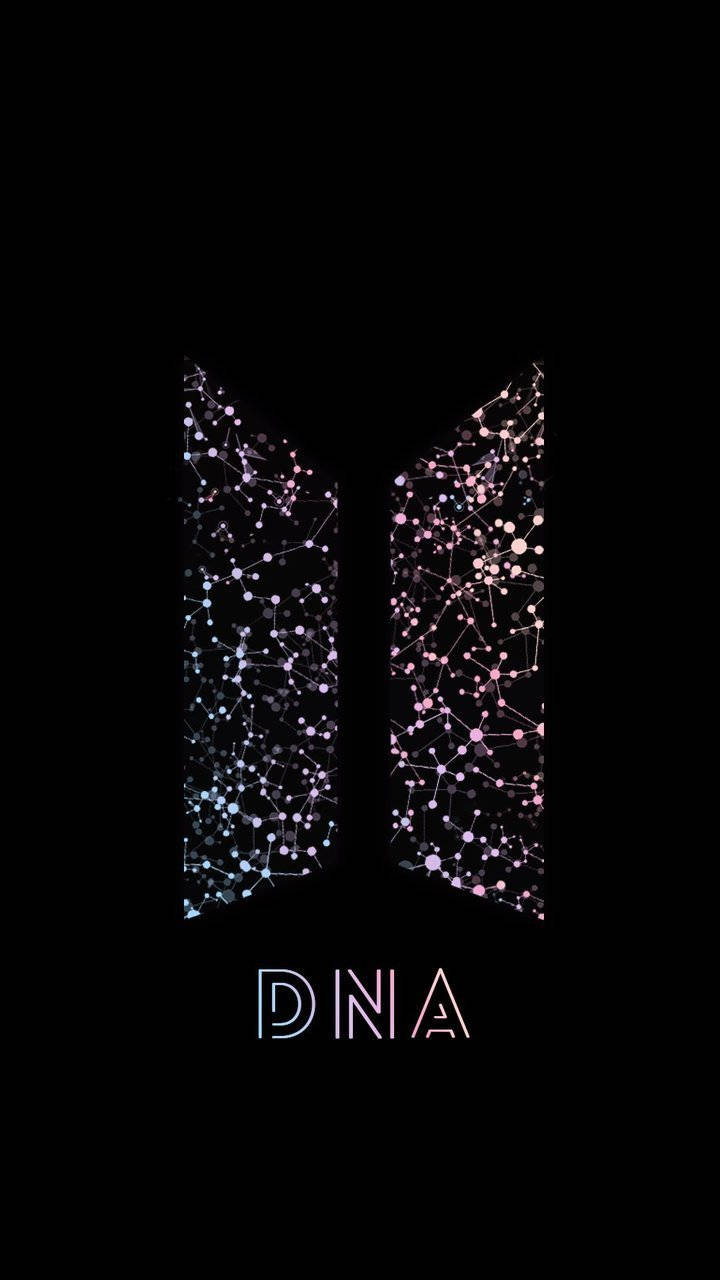 لوگوی BTS DNA والپیپر
