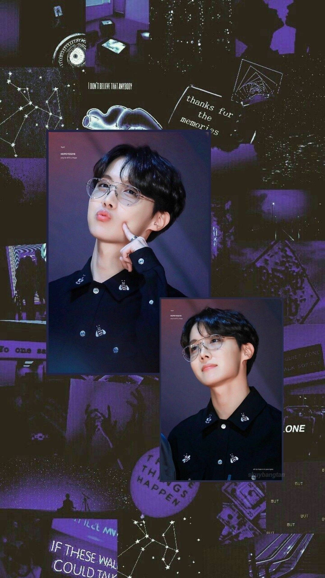 حالت بامزه جی‌هوپ از BTS والپیپر