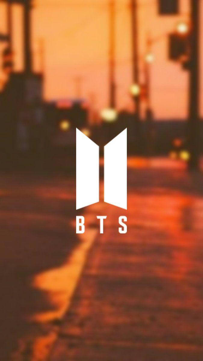 ظرافت رنگ نارنجی پاستلی با حال و هوای BTS والپیپر