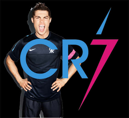 ژست برند کریستیانو رونالدو C R7 والپیپر