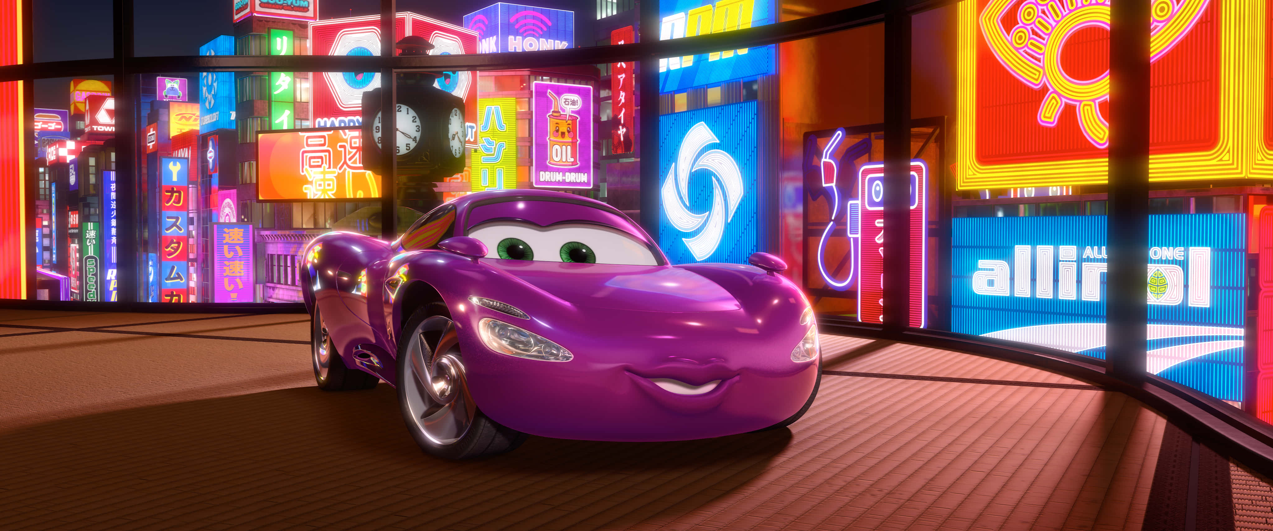 سرعت، سبک و سرگرمی در انتظار شما در Cars 2 والپیپر