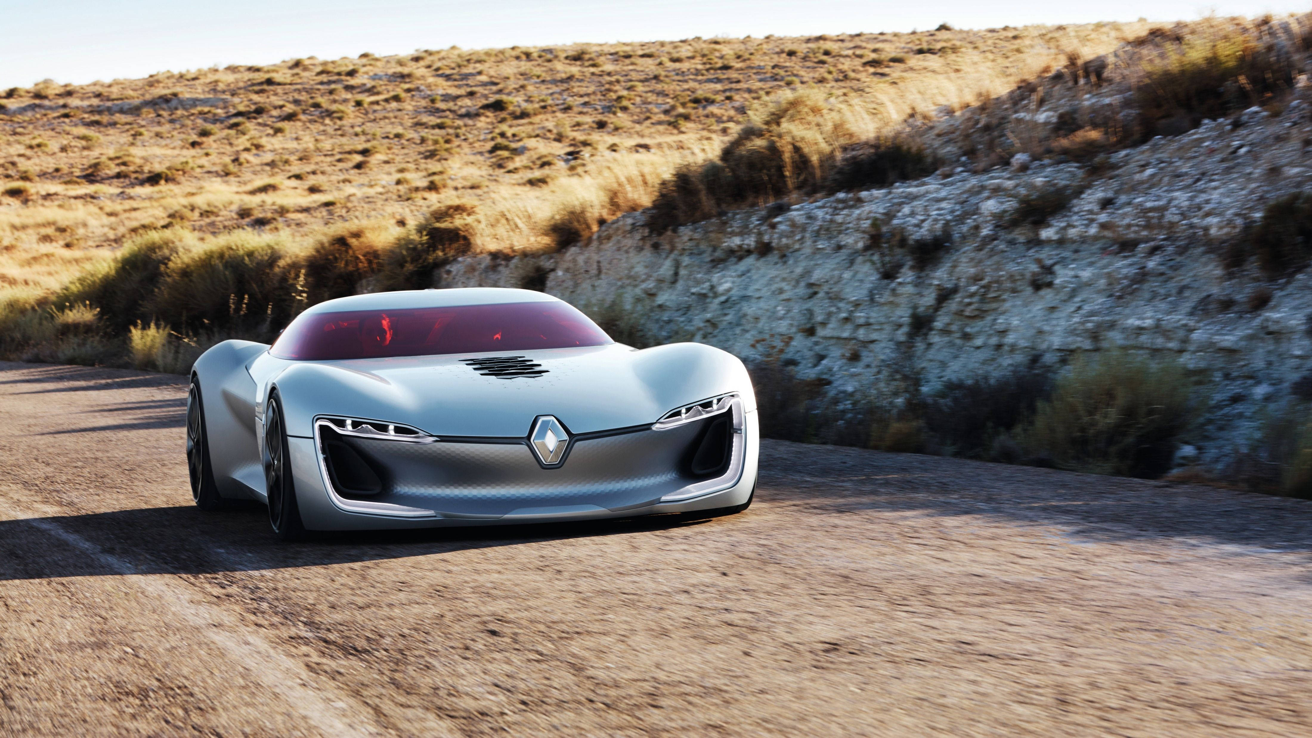 خودروی Concept Car رنو Trezor به جاده می‌زند والپیپر