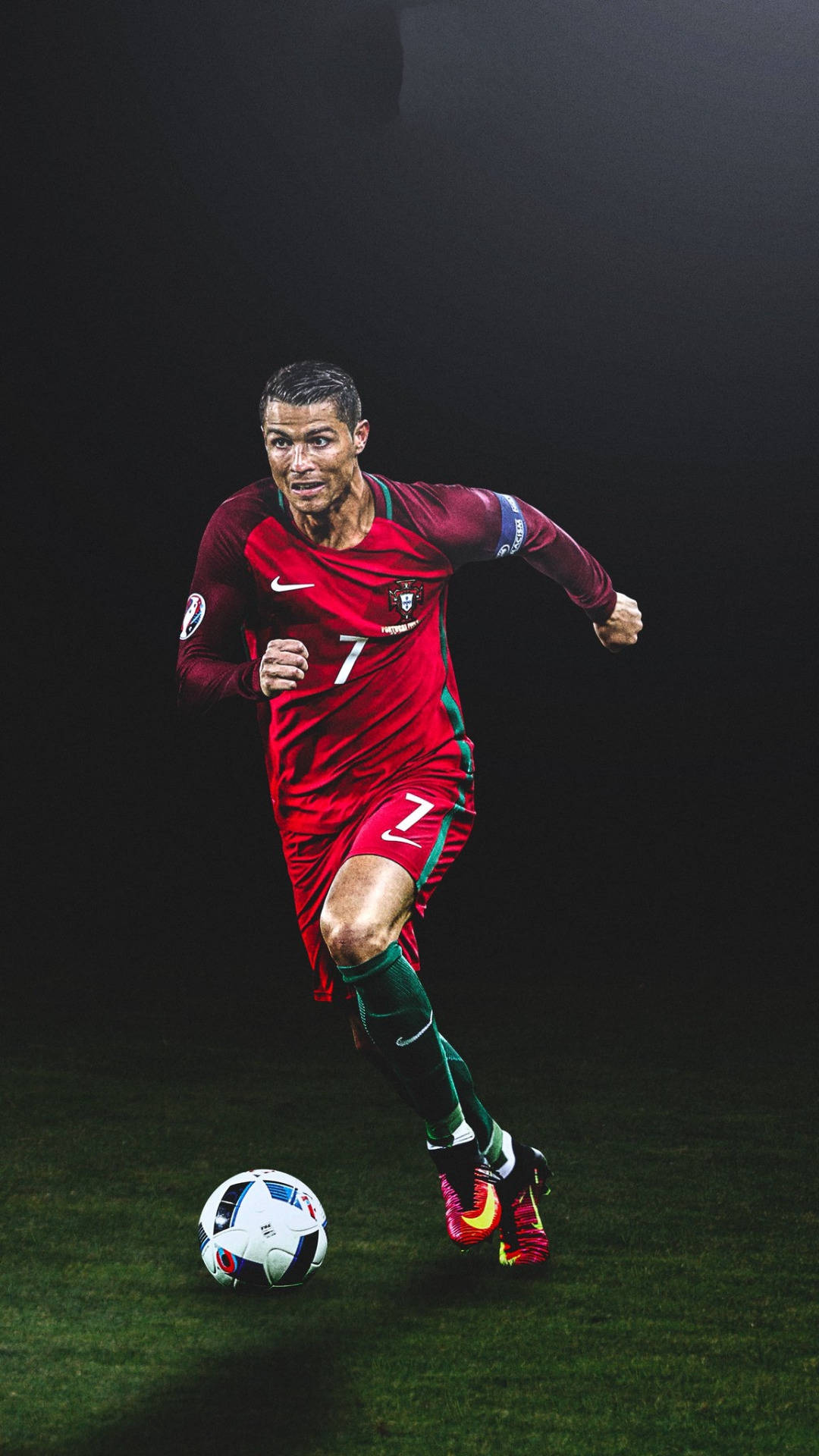 دویدن کریستیانو رونالدو CR7 والپیپر