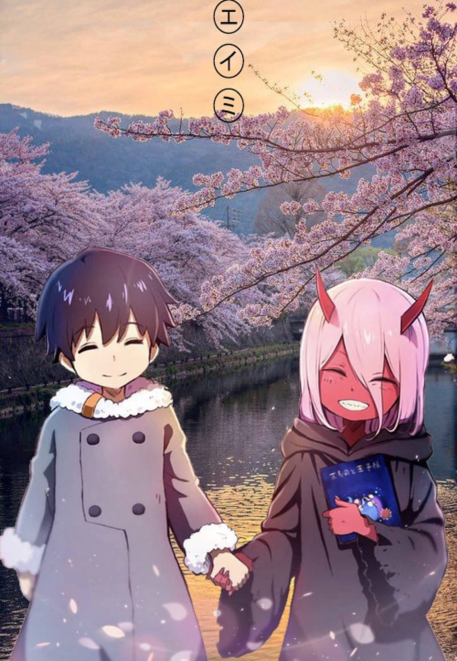 انیمه کودکان Darling in the Franxx والپیپر
