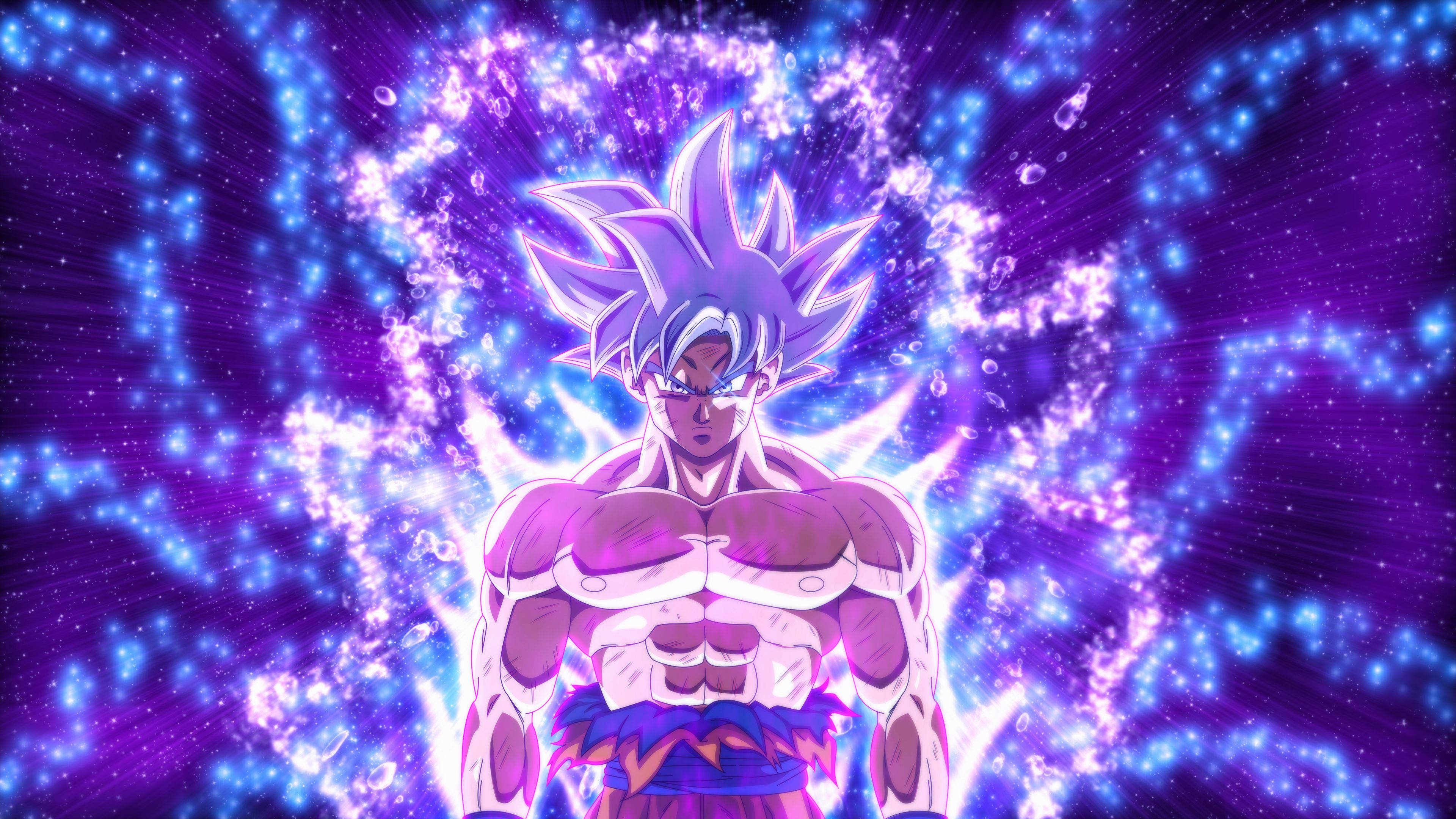 اولترا اینستینکت واقعی گوکو DBZ 4K والپیپر