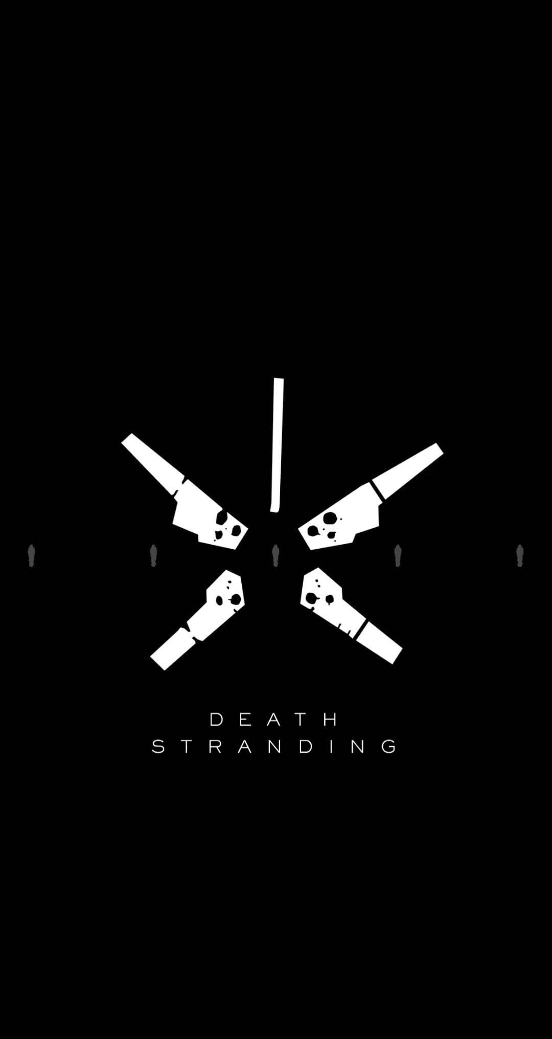 آیفون Death Stranding مینیمال آرت والپیپر
