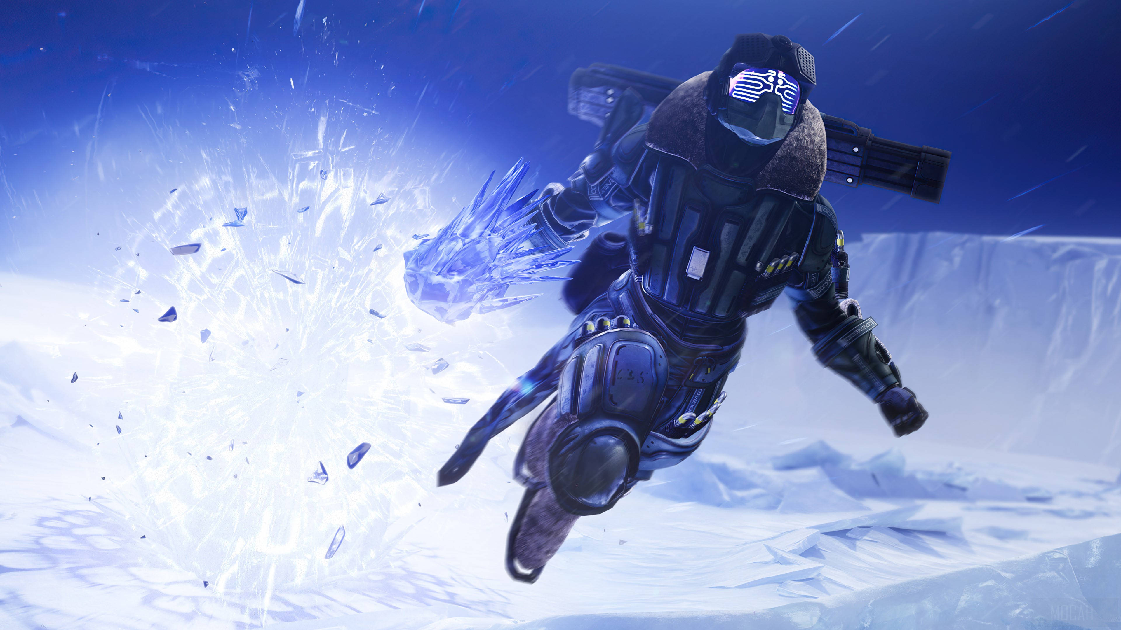پرواز شخصیت Destiny 2 Beyond Light والپیپر