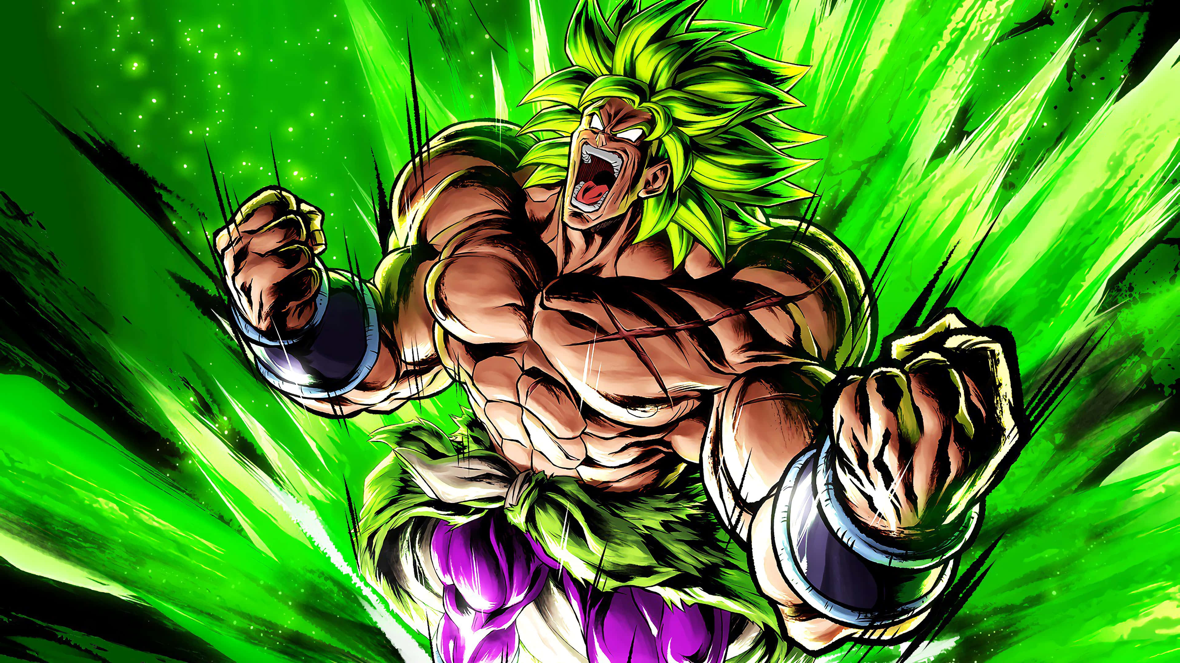 گاکو و وگیتا آماده نبرد در حماسه Dragon Ball Super Broly والپیپر