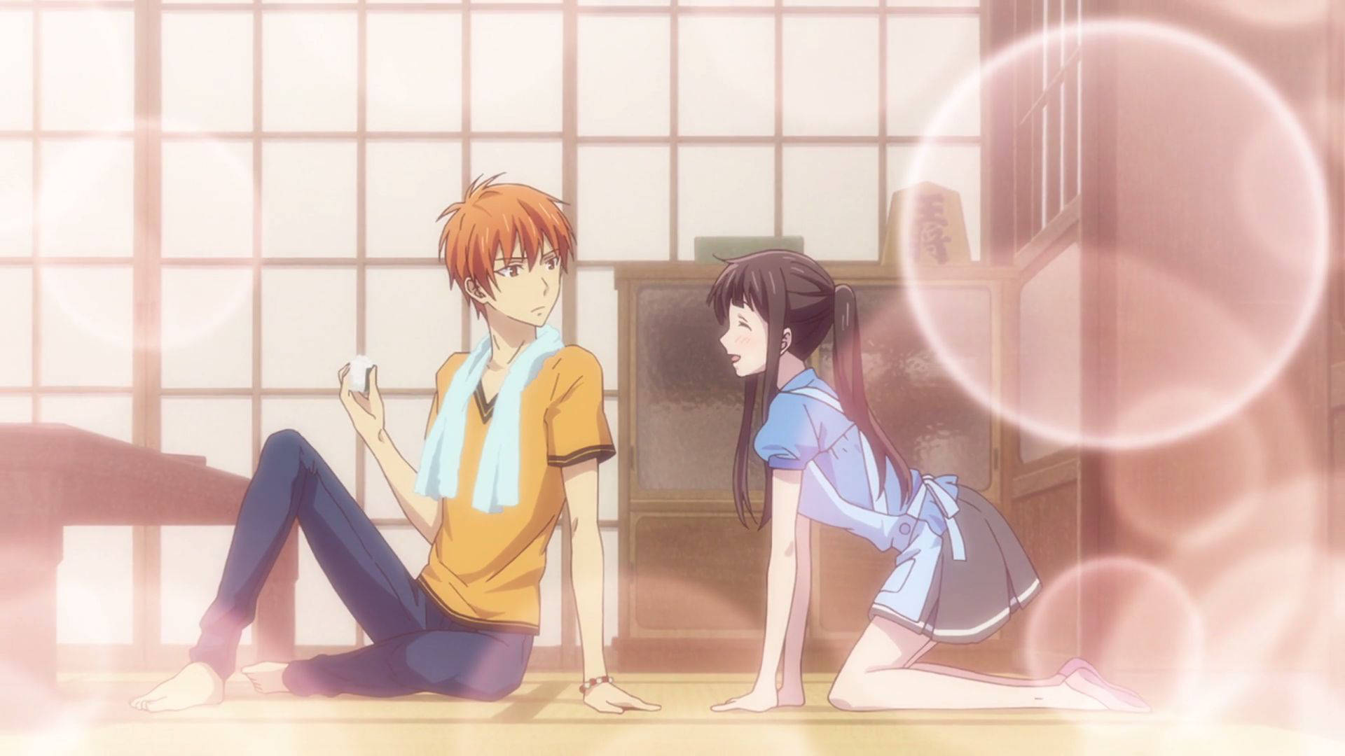 انیمه زوج Fruits Basket والپیپر