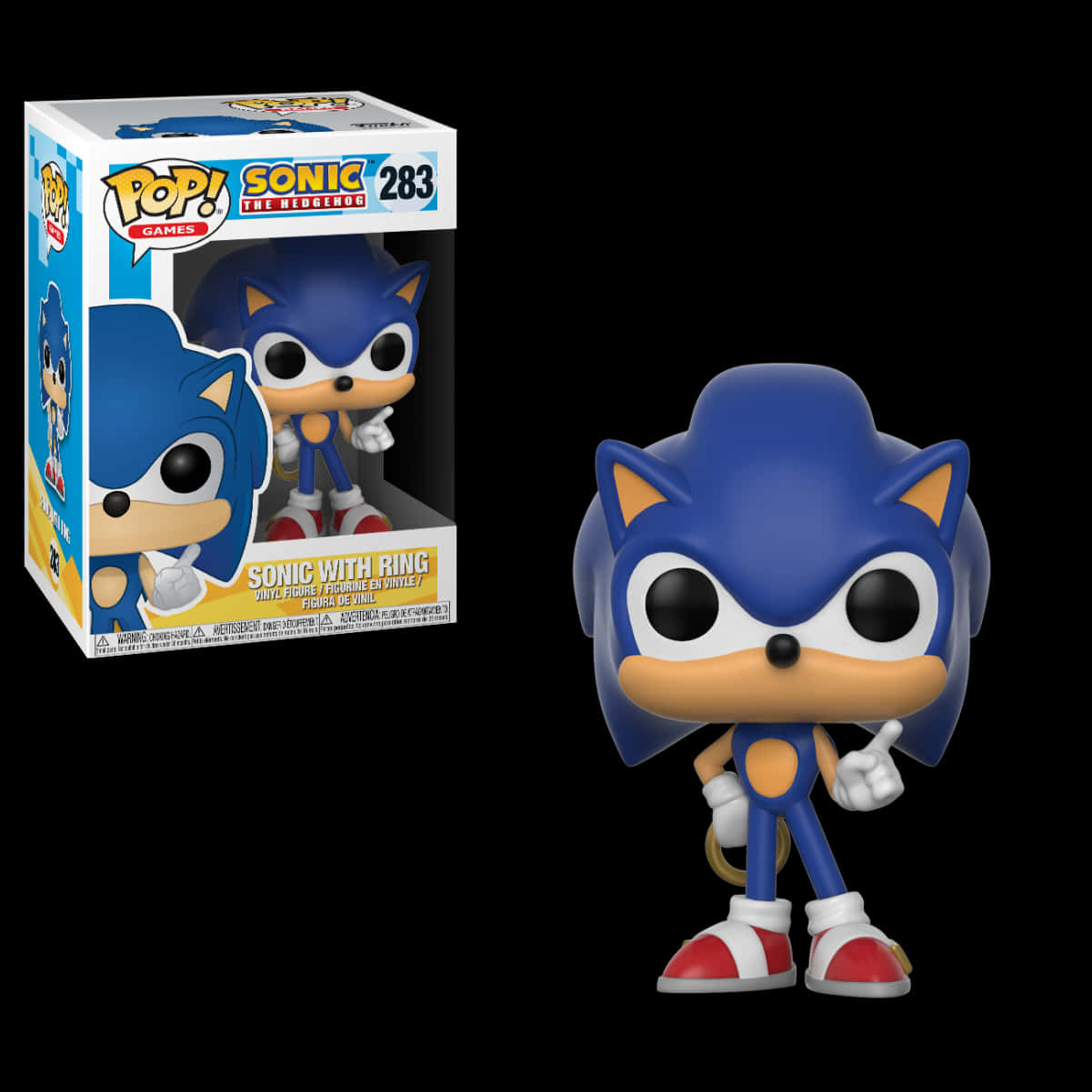 مجسمه Funko Pop سونیک با حلقه والپیپر