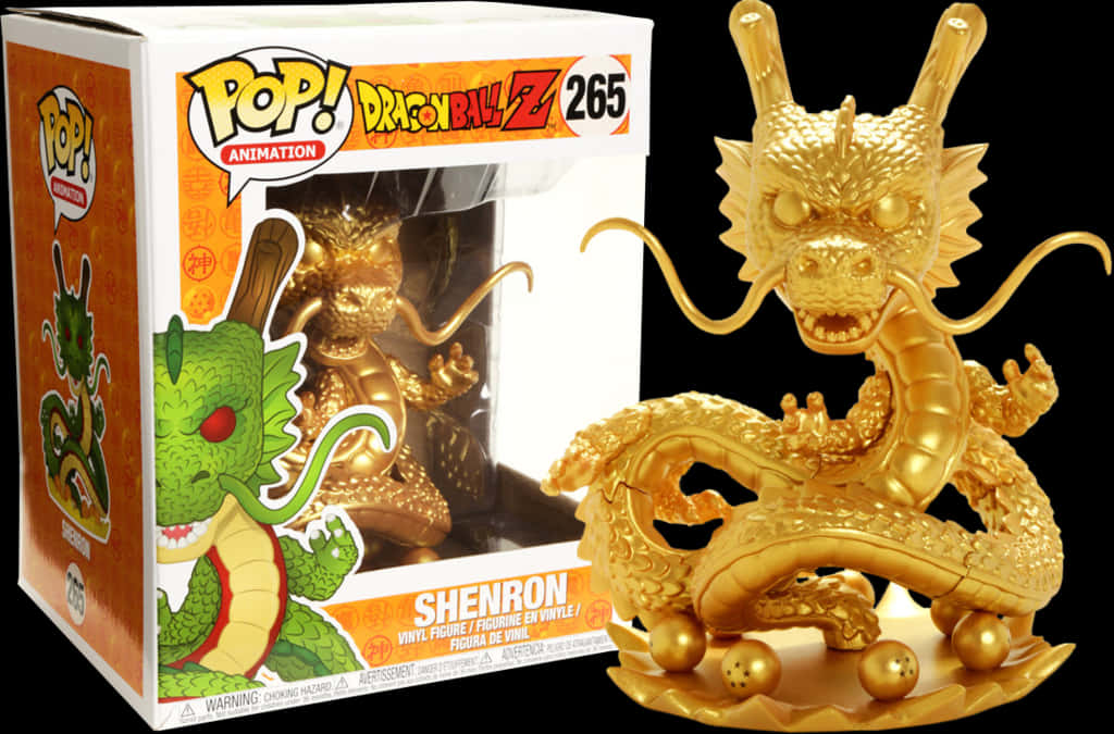شِنرون طلایی Funko Pop دراگون بال زد والپیپر