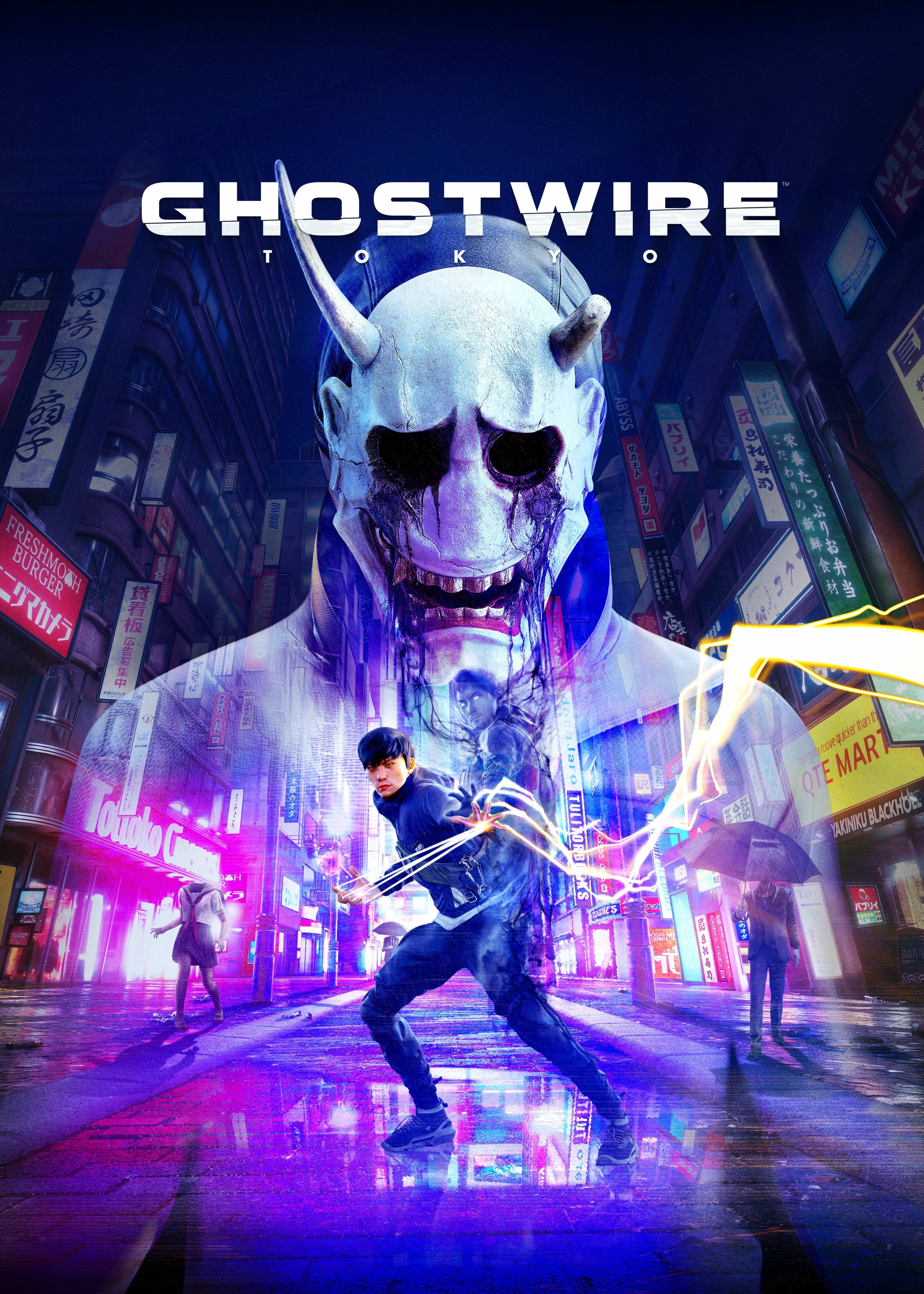 کاور رسمی بازی Ghostwire Tokyo والپیپر