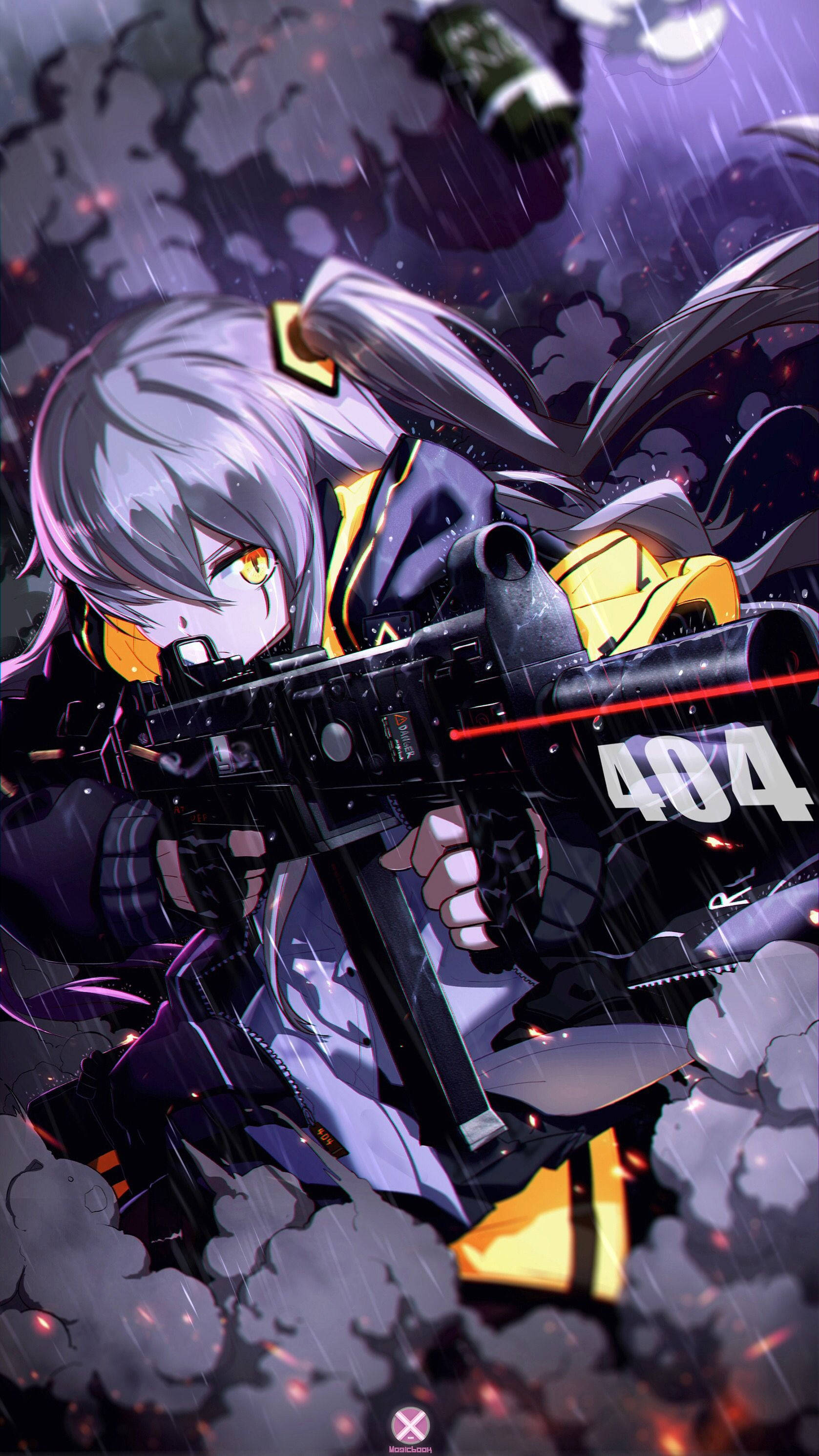 پروفایل دختر انیمه باحال Girls Frontline والپیپر