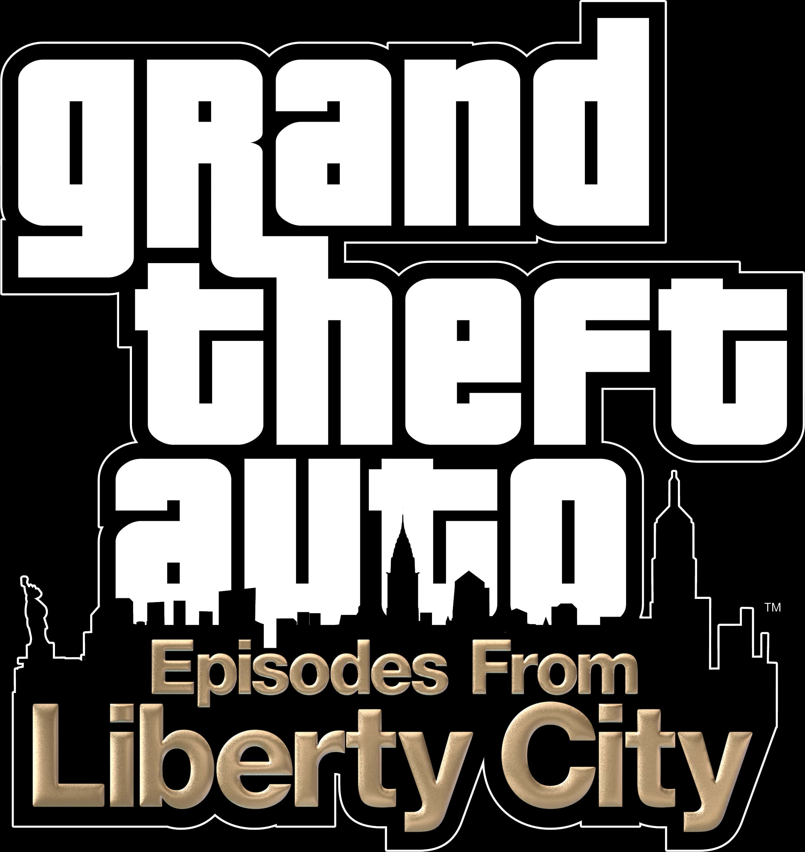 لوگوی GTA Episodes From Liberty City والپیپر