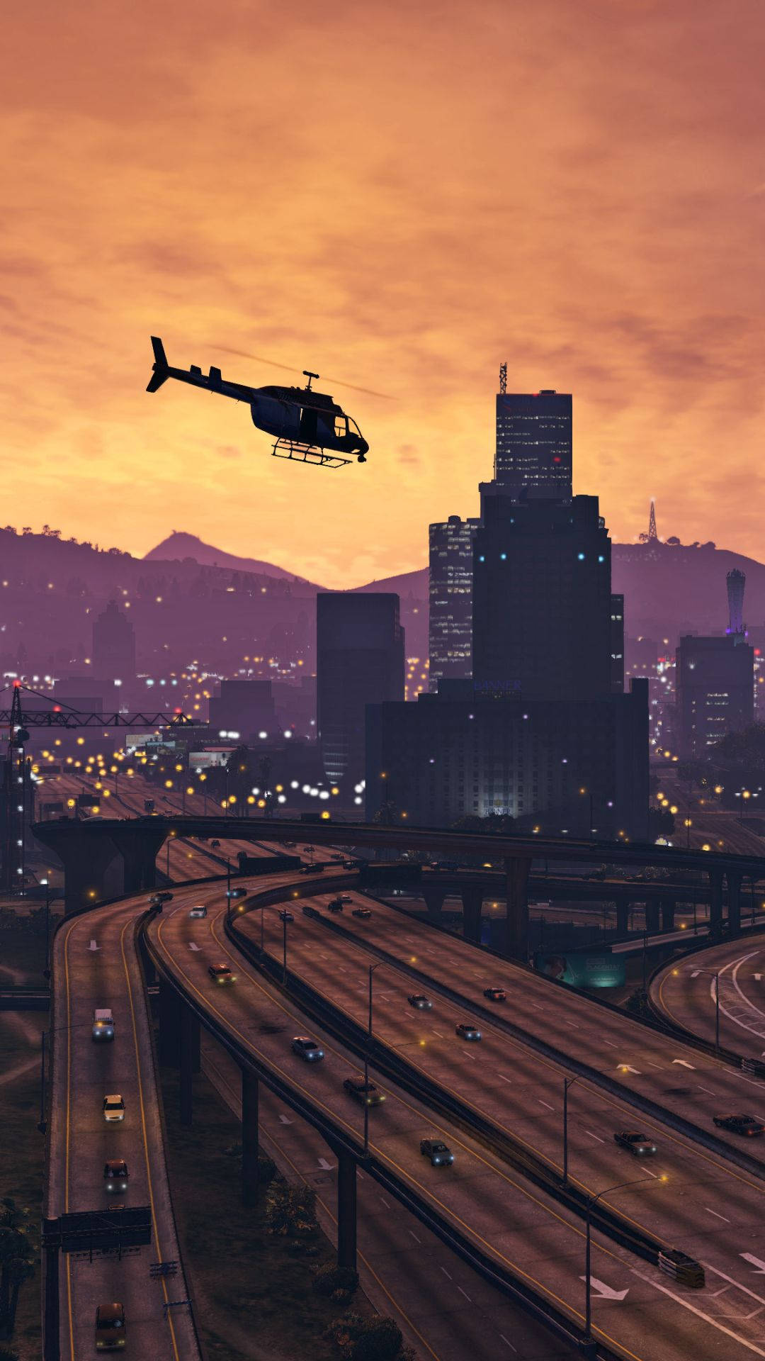 GTA iPhone لس سانتوس سیتی والپیپر