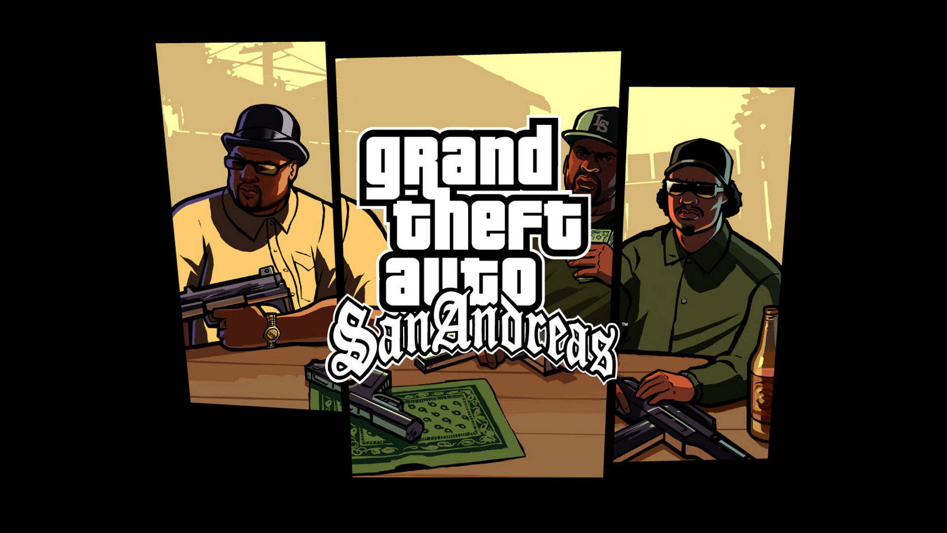 GTA SA 4K بیگ اسموک رایدر سوئیت والپیپر