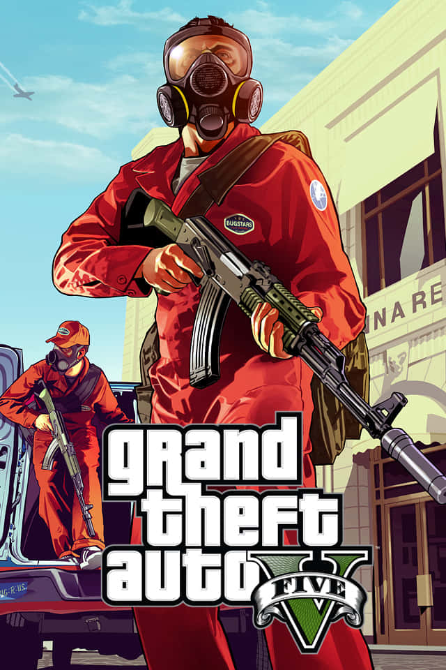 پس‌زمینه GTA گرندتفت‌آتو پنج سرقت مسلحانه والپیپر