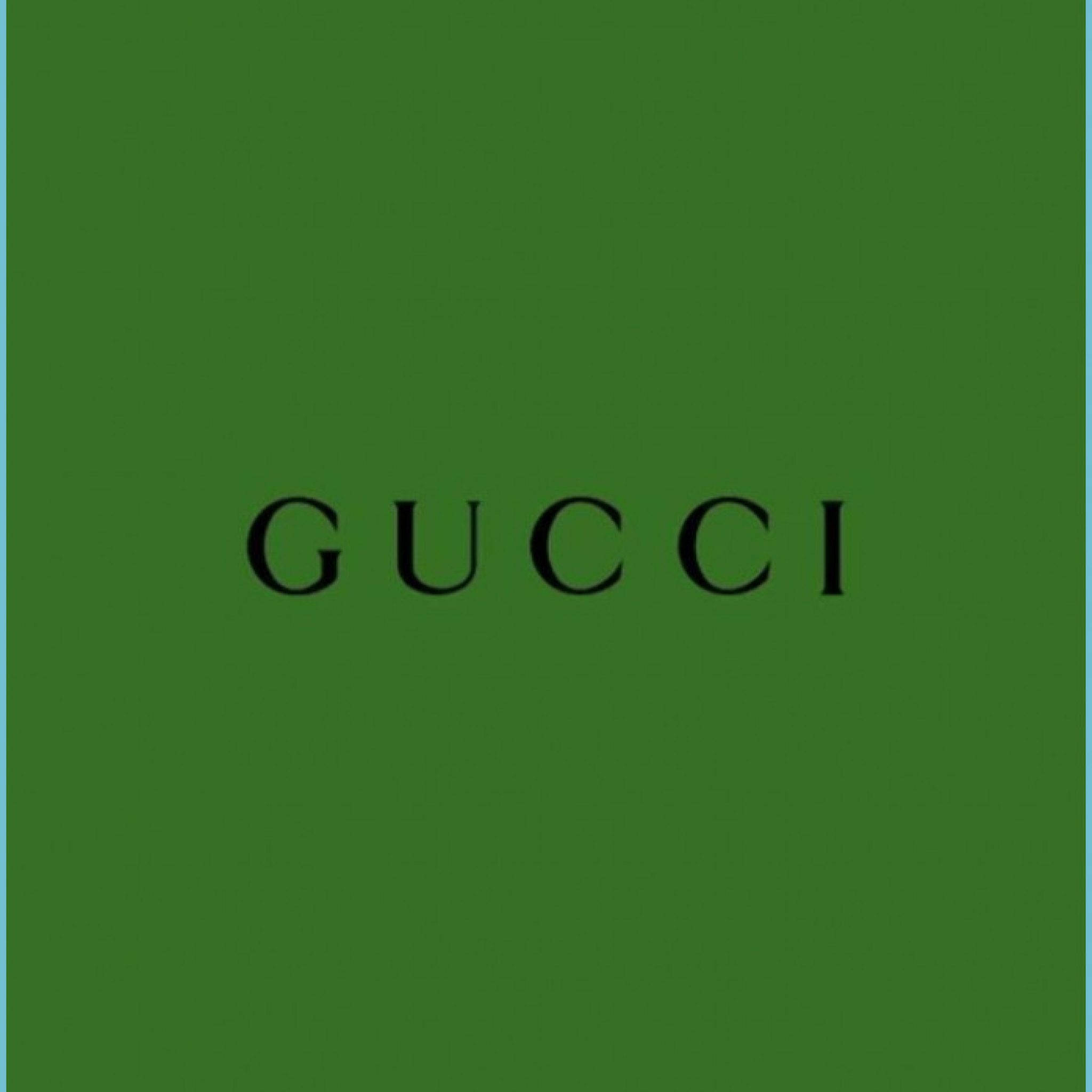 Gucci سبز ساده والپیپر