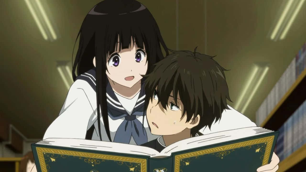 Hyouka تصاویر پروفایل تطبیق‌شونده انیمه والپیپر