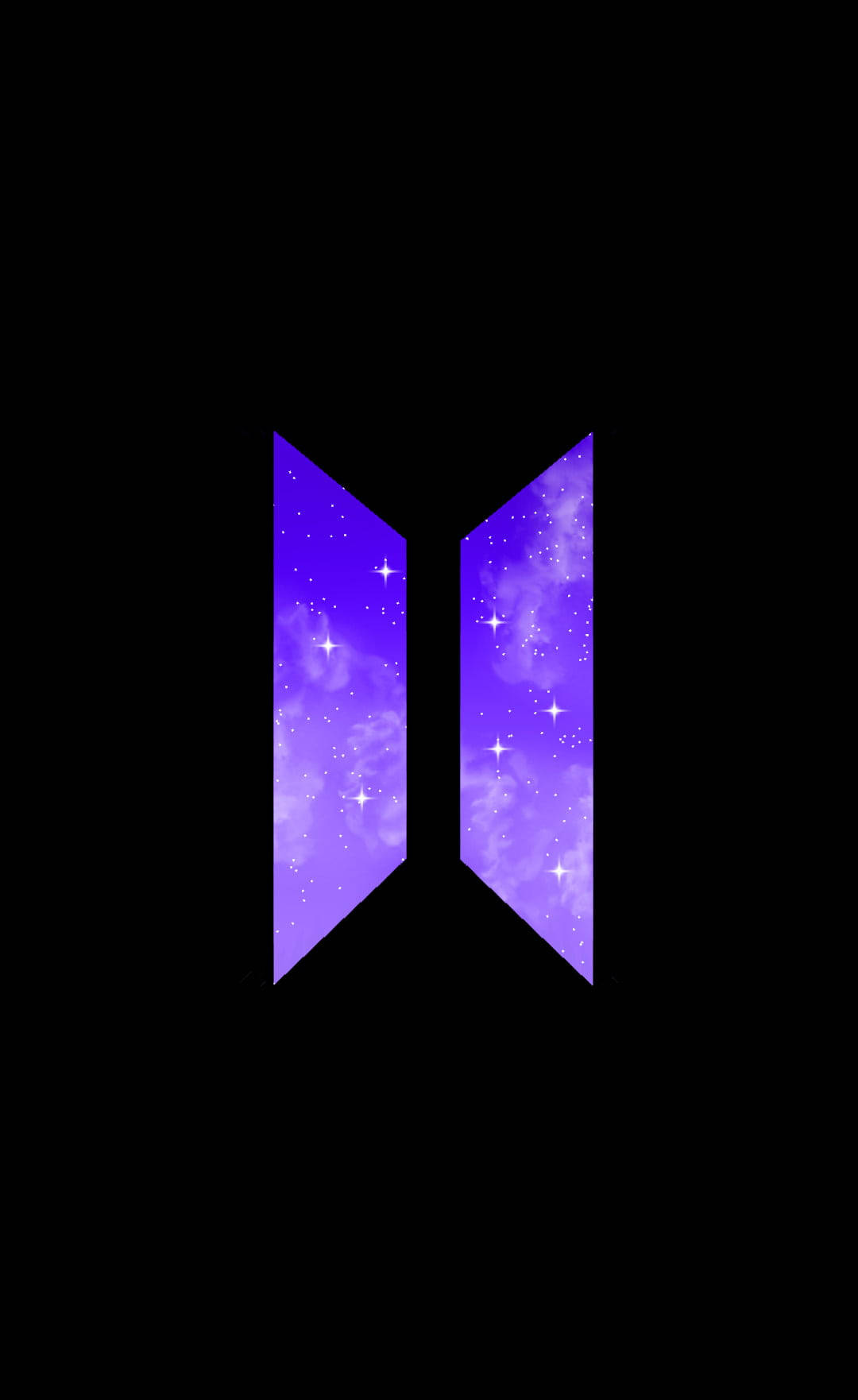 I Purple You با لوگوی BTS — لوگوی bts متحرک والپیپر