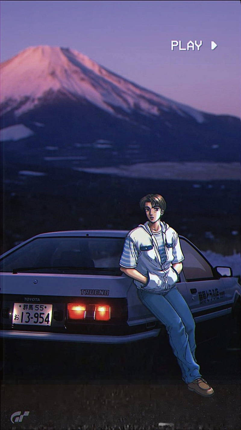 حالت زیباییشناسی JDM از Initial D والپیپر
