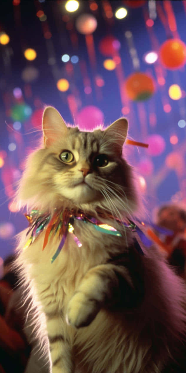 جشن تولد گربه.JPG والپیپر