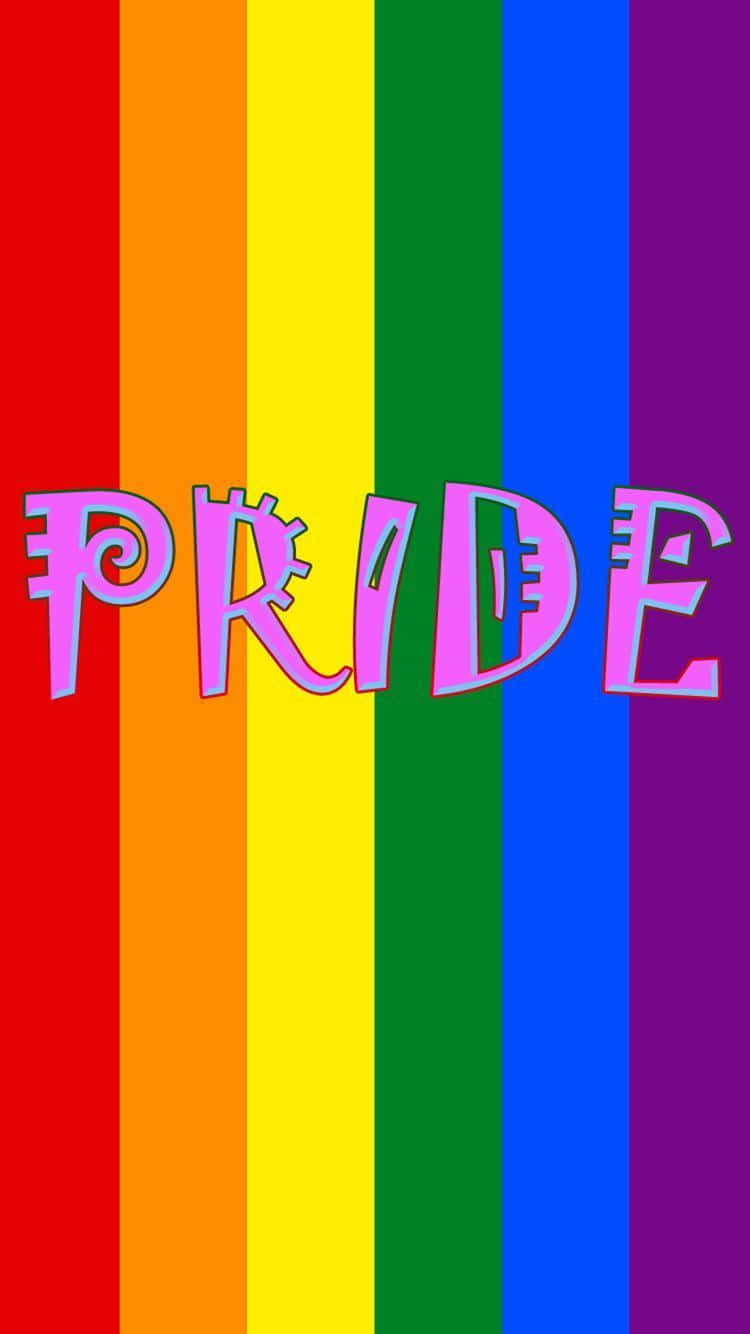 زیبایی پراید رنگین‌کمانی LGBT والپیپر