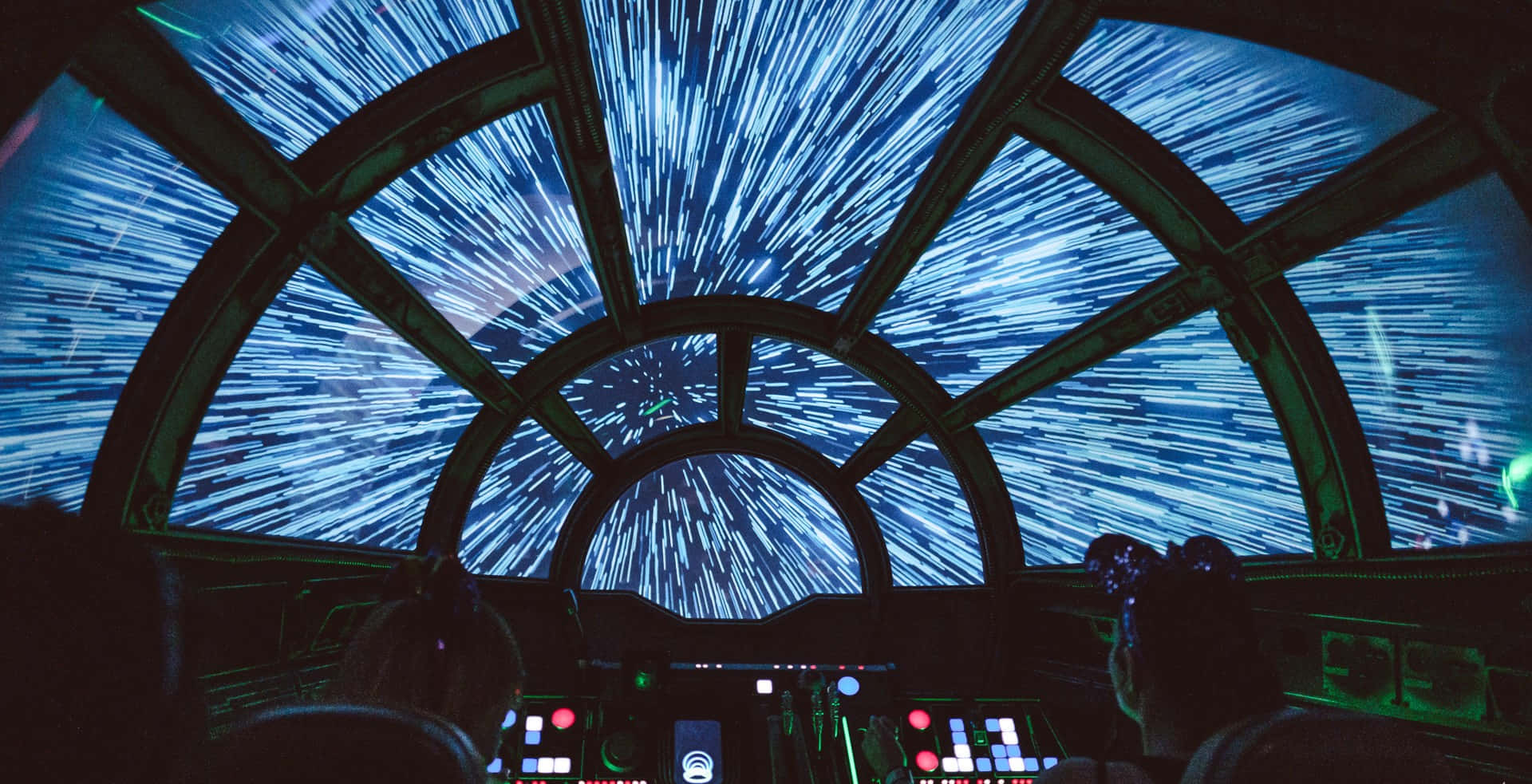 پس‌زمینه زوم جنگ ستارگان، سفر Millennium Falcon در فضا والپیپر