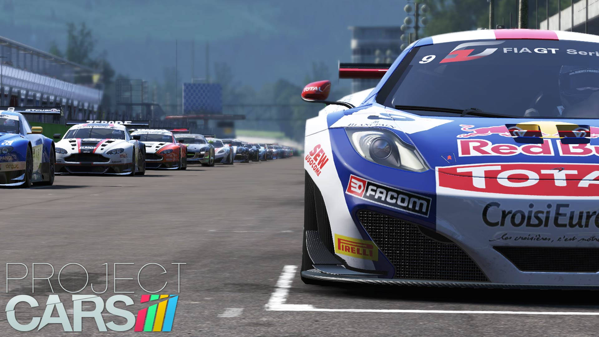 مکلارن MP4-12C GT3 جذاب از بازی Project Cars والپیپر