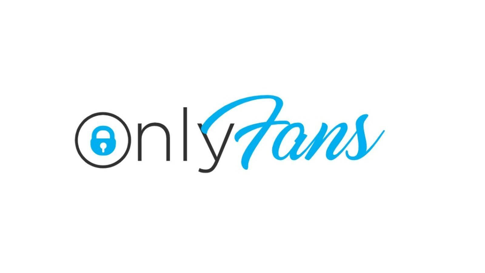 لوگوی ساده قفل OnlyFans والپیپر