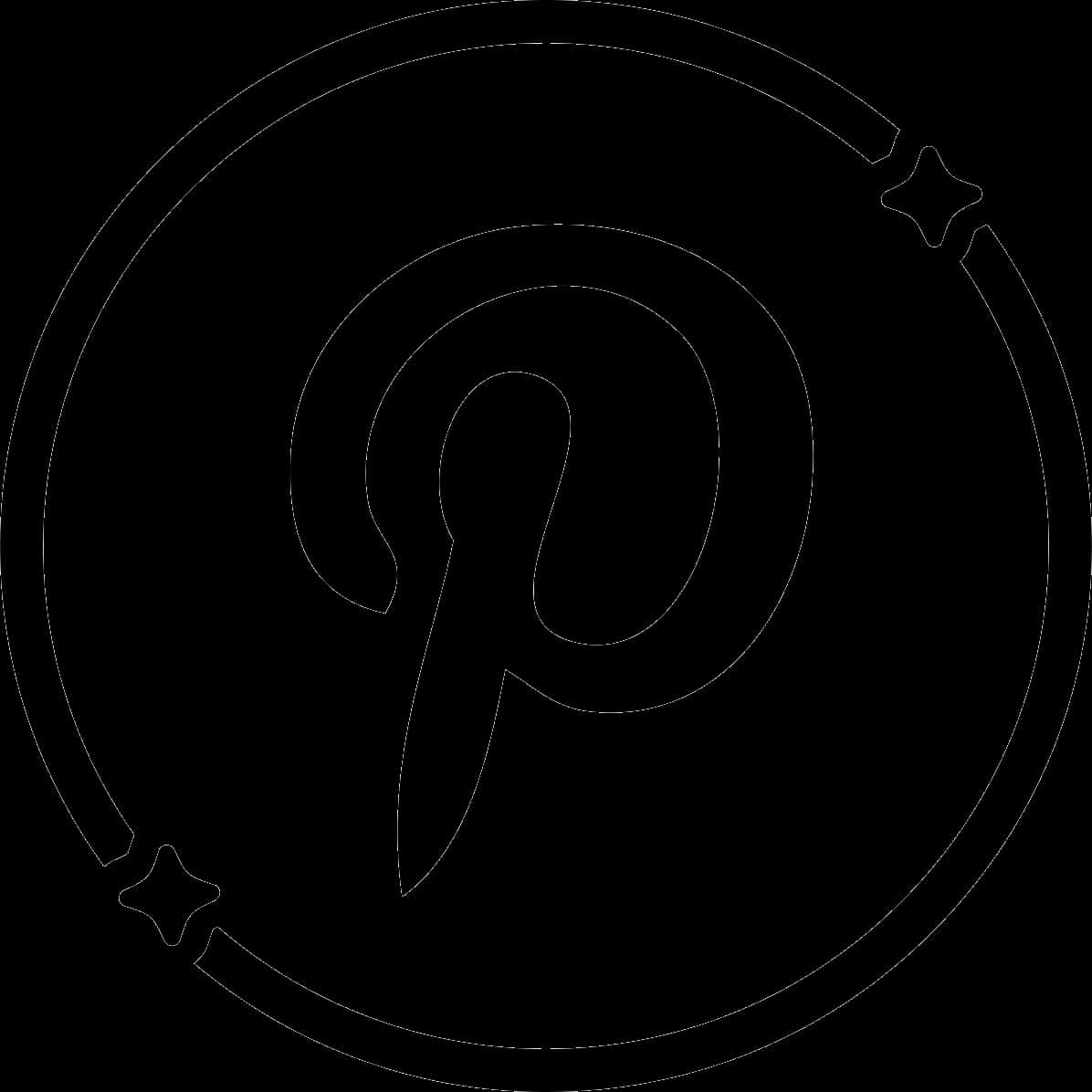 طرح کلی لوگوی Pinterest والپیپر