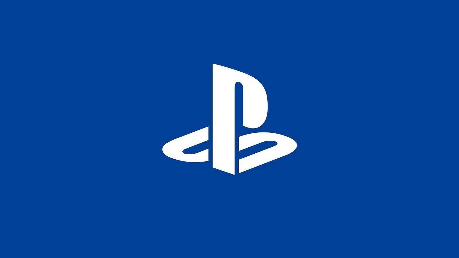 لوگوی عمیق آبی PS4 والپیپر