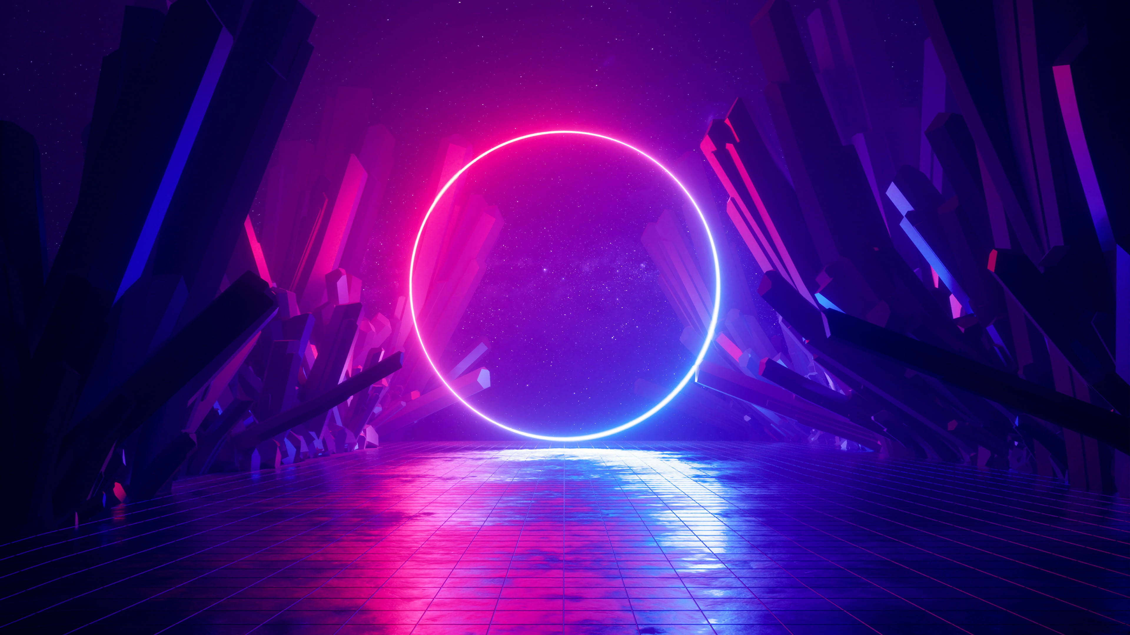 گوی نورانی Rainmeter والپیپر