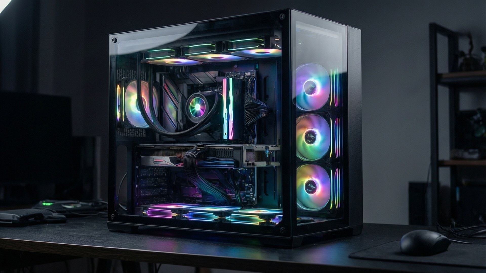 پی‌سی گیمینگ RGB والپیپر