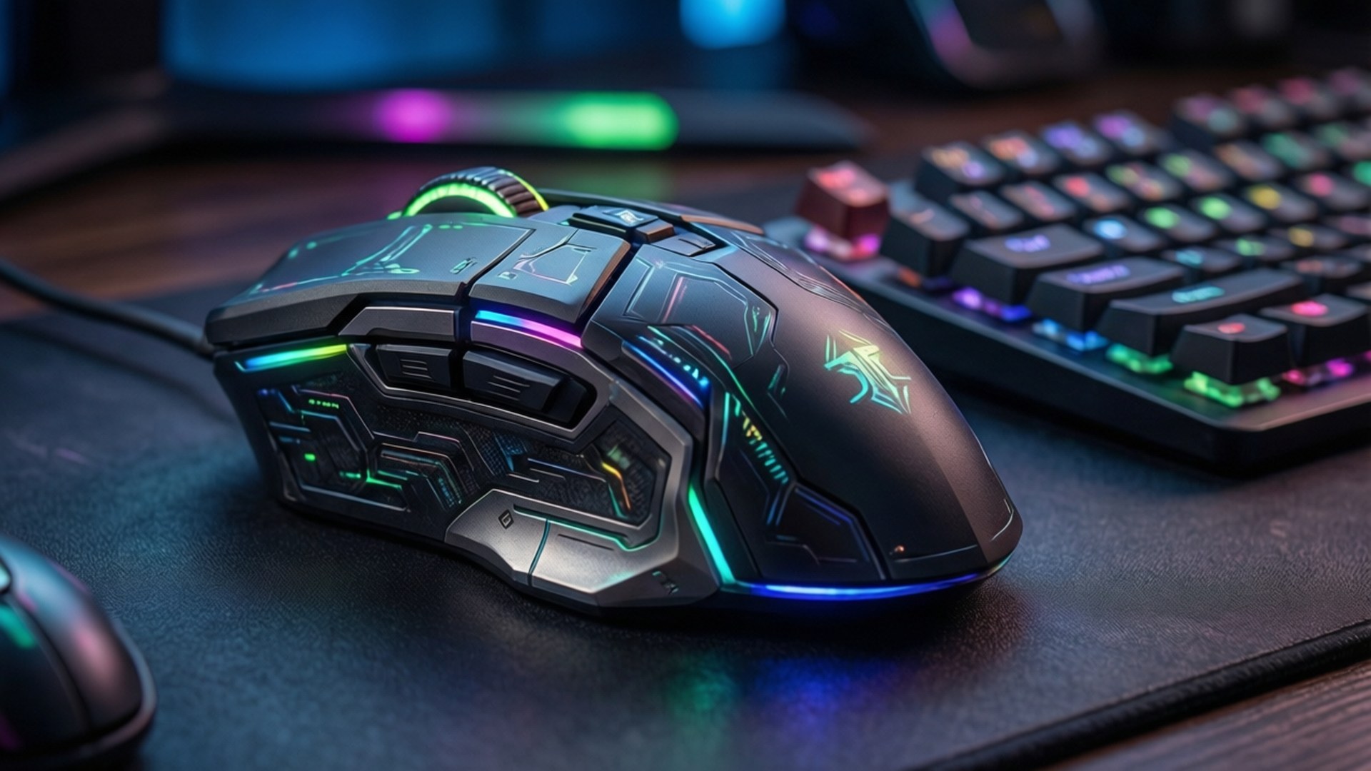 ماوس و کیبورد RGB والپیپر
