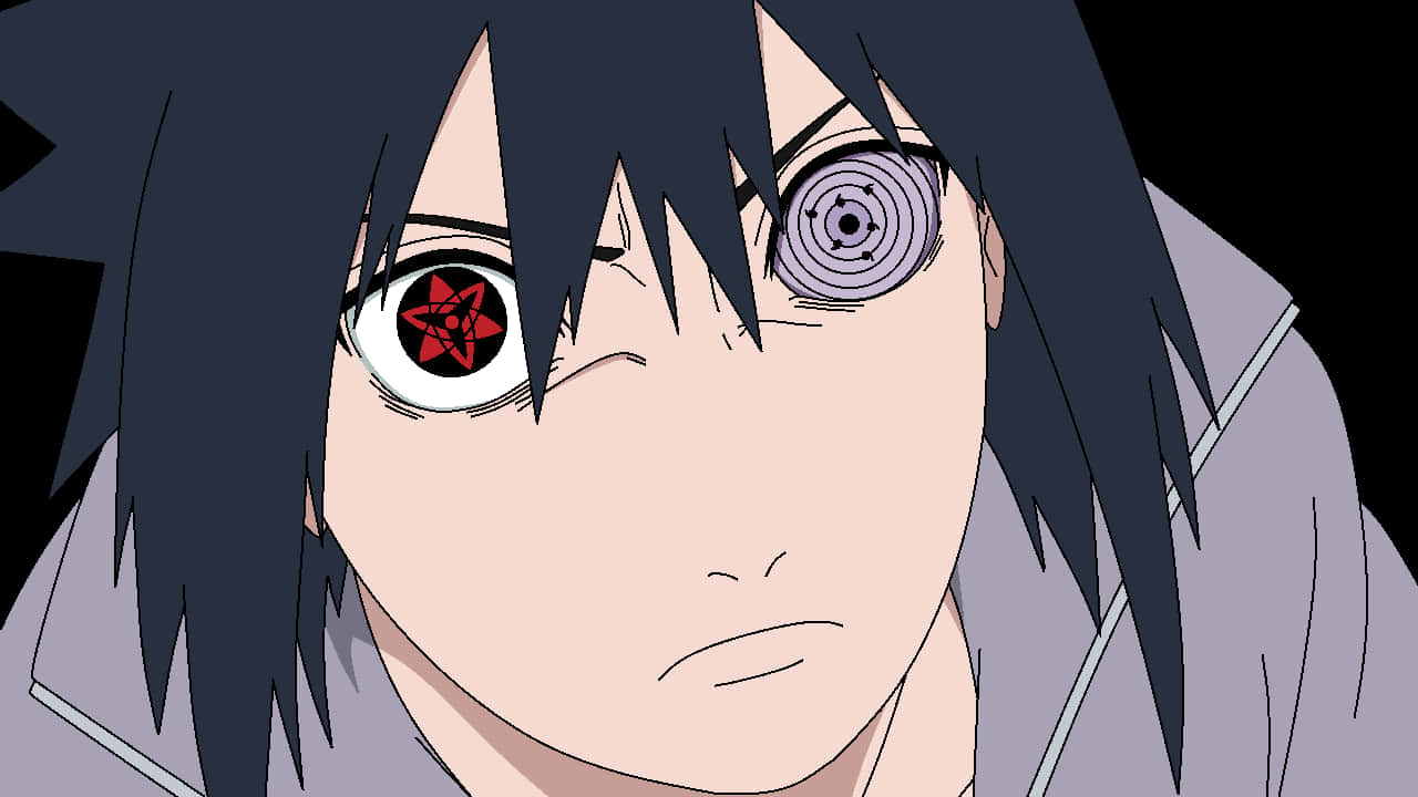 Sasuke Uchiha Sharingan و Rinnegan والپیپر